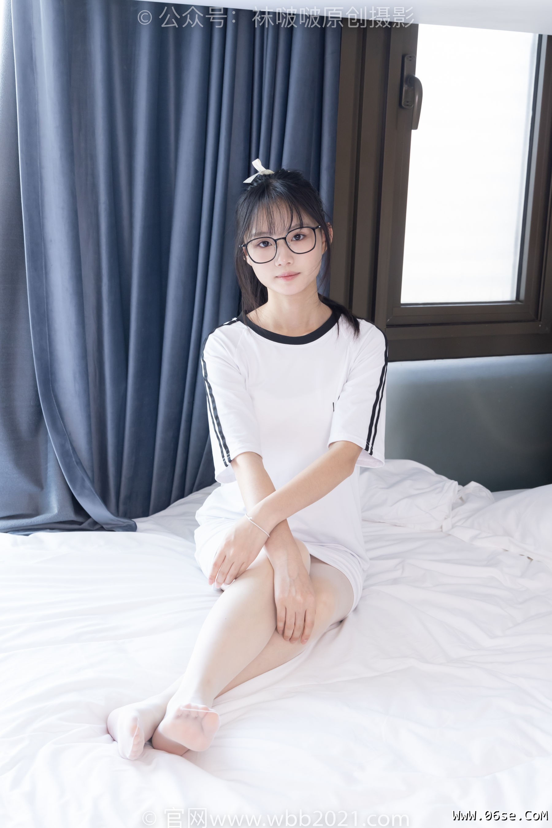 图片[32]-BoBoSocks袜啵啵 No.376 甜甜圈 -运动鞋、堆堆袜套、白丝[150P]-六色网