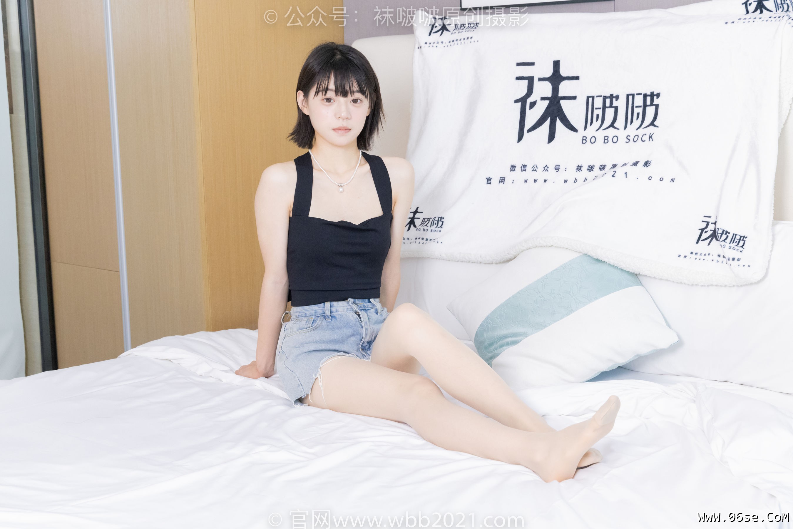 图片[9]-BoBoSocks袜啵啵 No.422 糯米 -长靴、白棉袜、肉丝[140P]-六色网