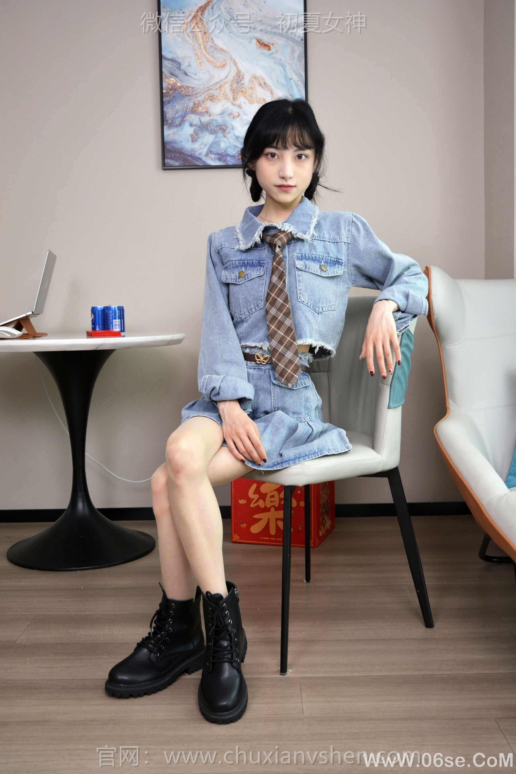 图片[36]-初夏女神 No.247 柒柒 浪漫牛仔[140P]-六色网