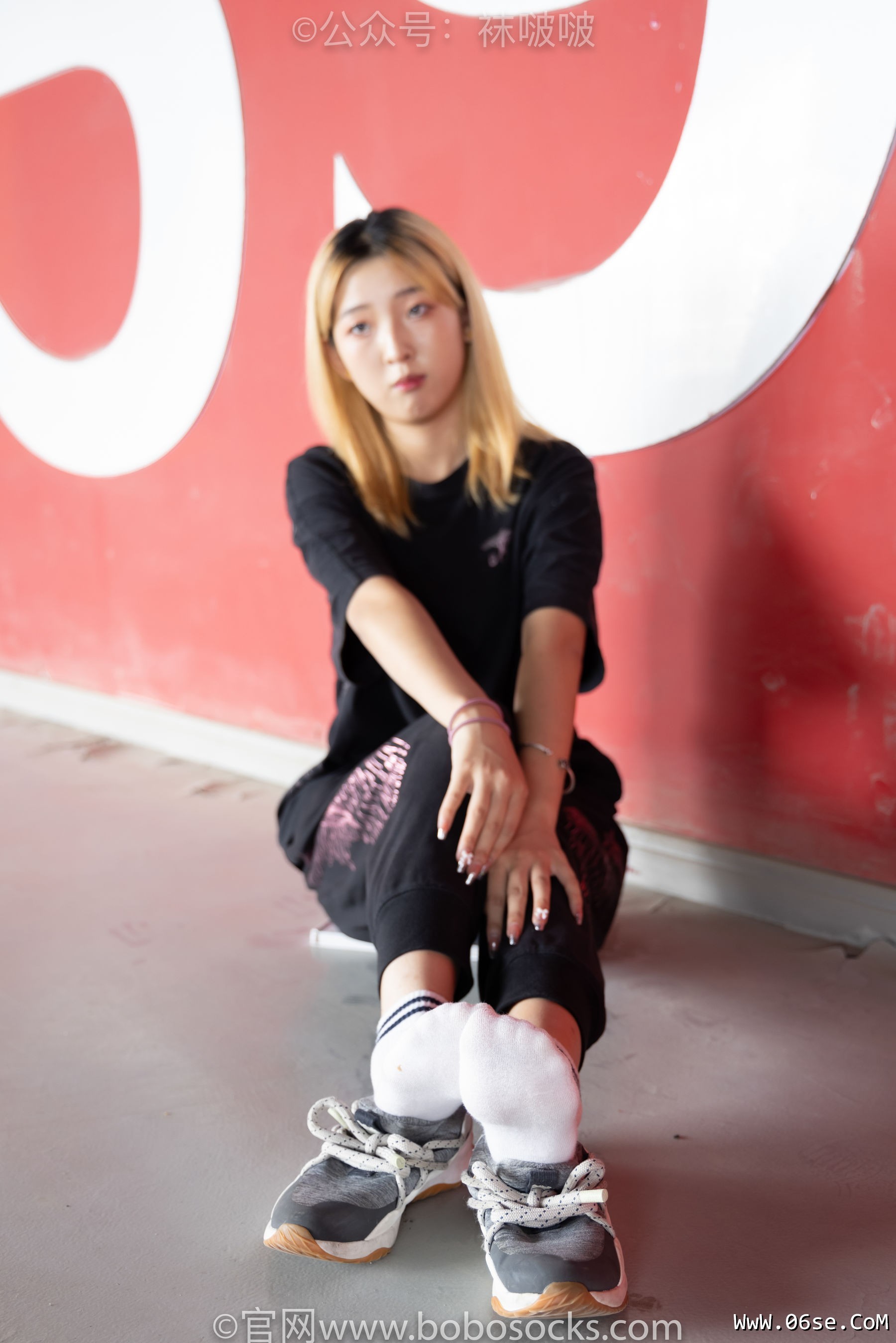 图片[48]-BoBoSocks袜啵啵 No.018 木木-运动鞋、白棉袜、裸足[136P]-六色网