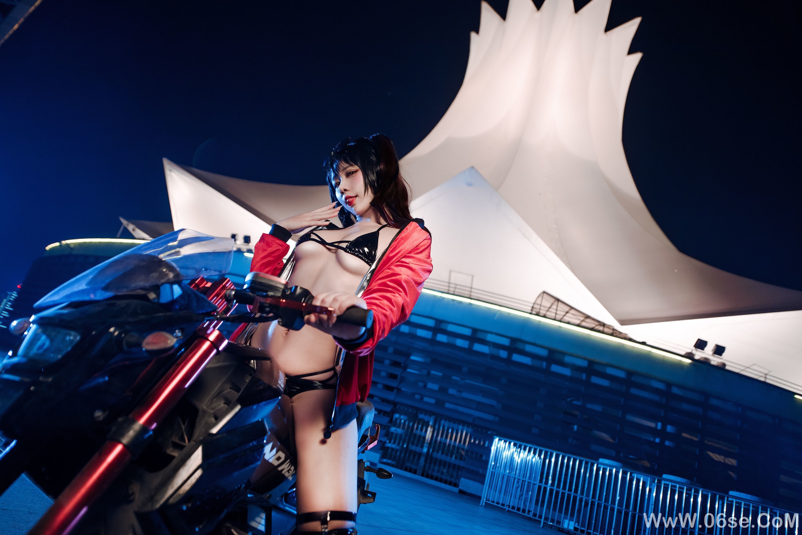 图片[13]-动漫博主九曲Jean 大凤机车[24P]-六色网