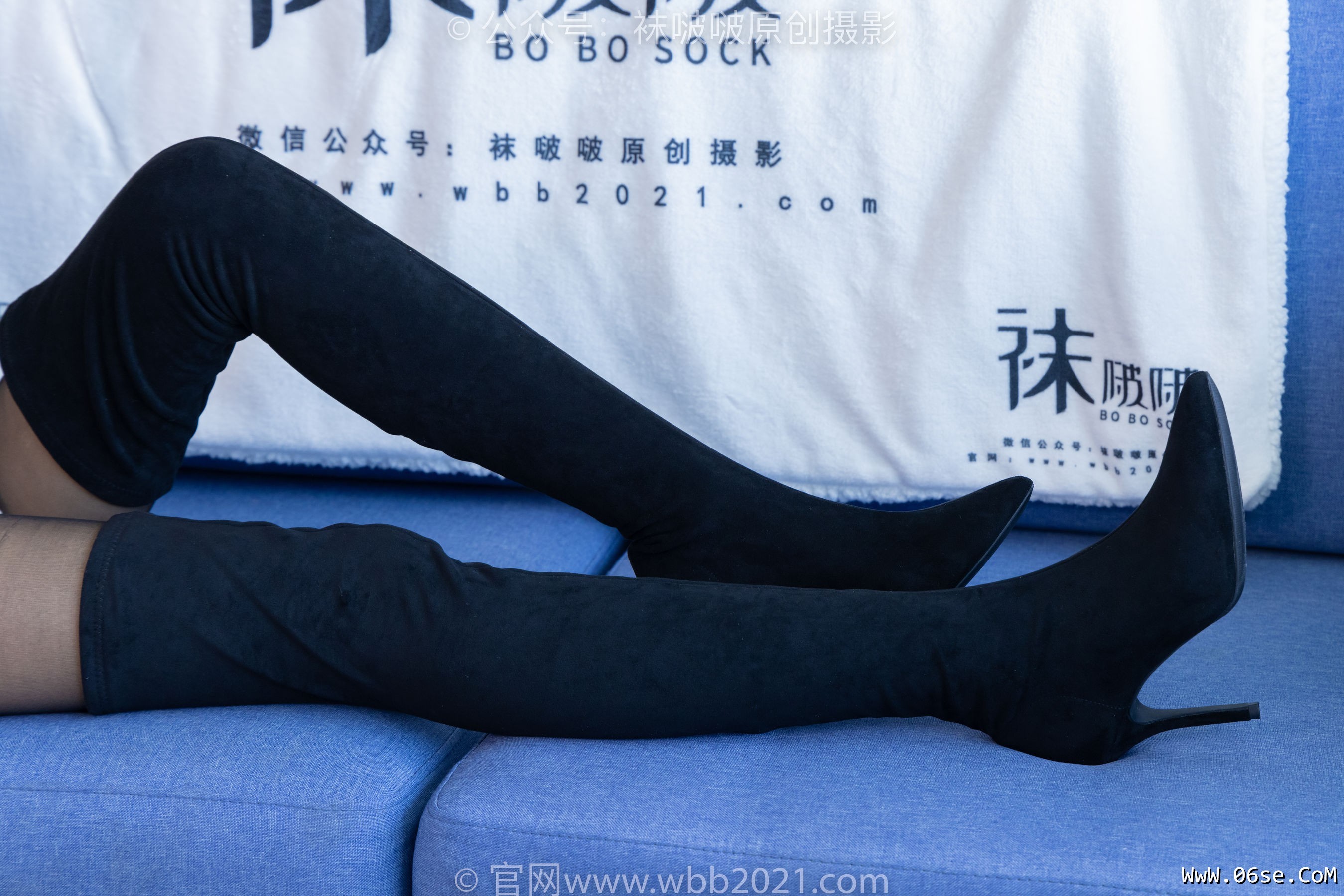 图片[75]-BoBoSocks袜啵啵 No.383 奶油 -长靴、高跟长靴、黑丝、网袜、裸足[150P]-六色网