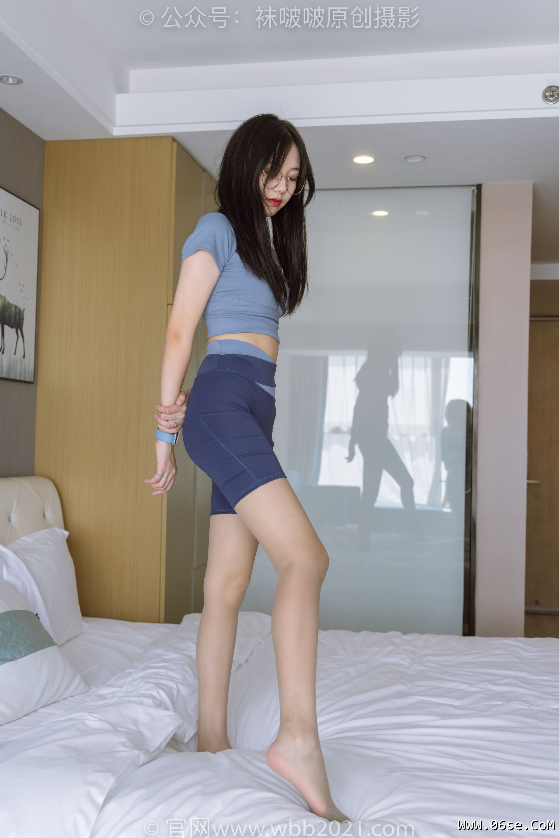 图片[42]-BoBoSocks袜啵啵 No.269 小甜豆 -运动鞋、白棉袜、灰丝、瑜伽裤裤里丝[139P]-六色网