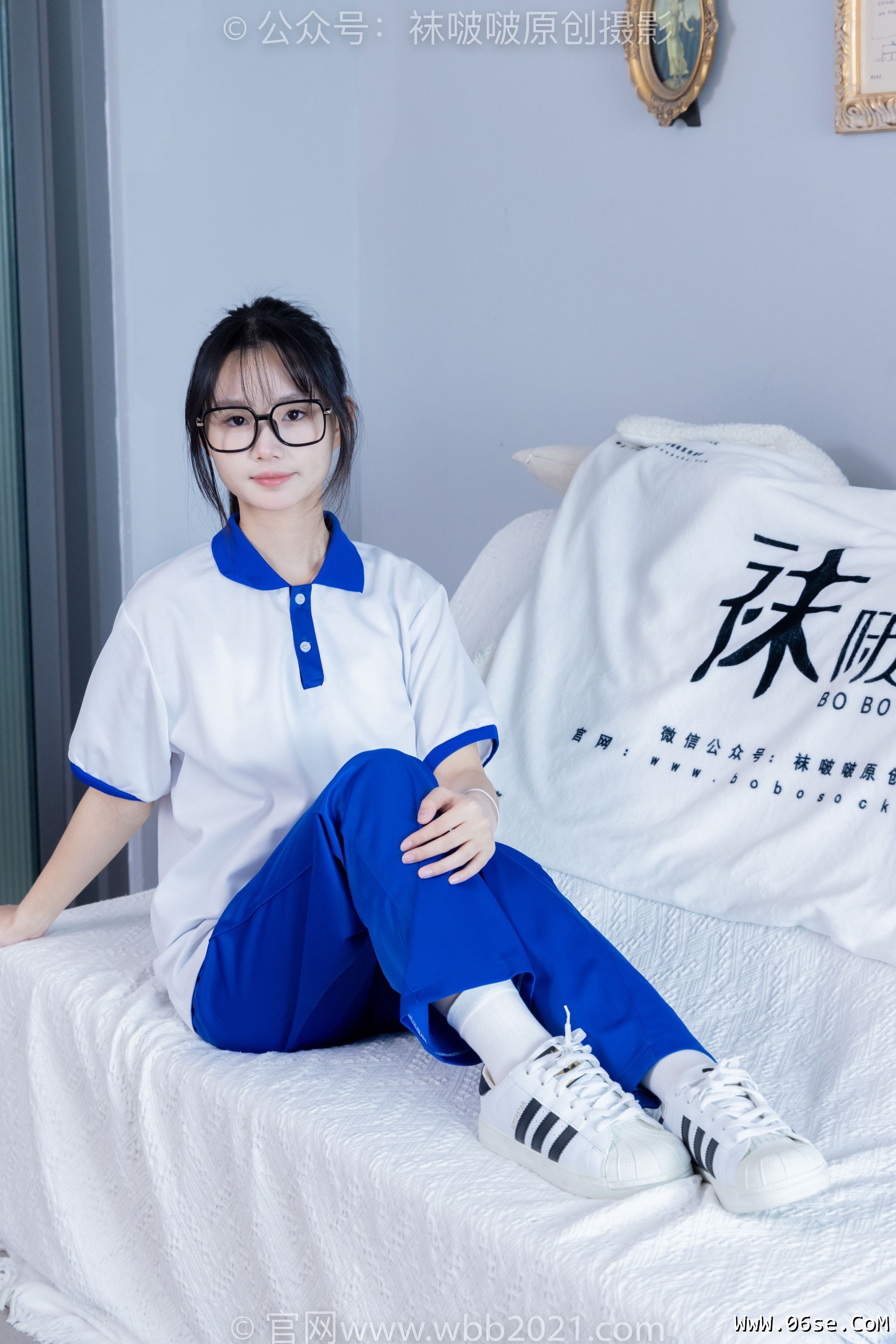 图片[73]-BoBoSocks袜啵啵 No.351 甜甜圈 -板鞋、白棉袜、肉丝、校服裤里丝[150P]-六色网