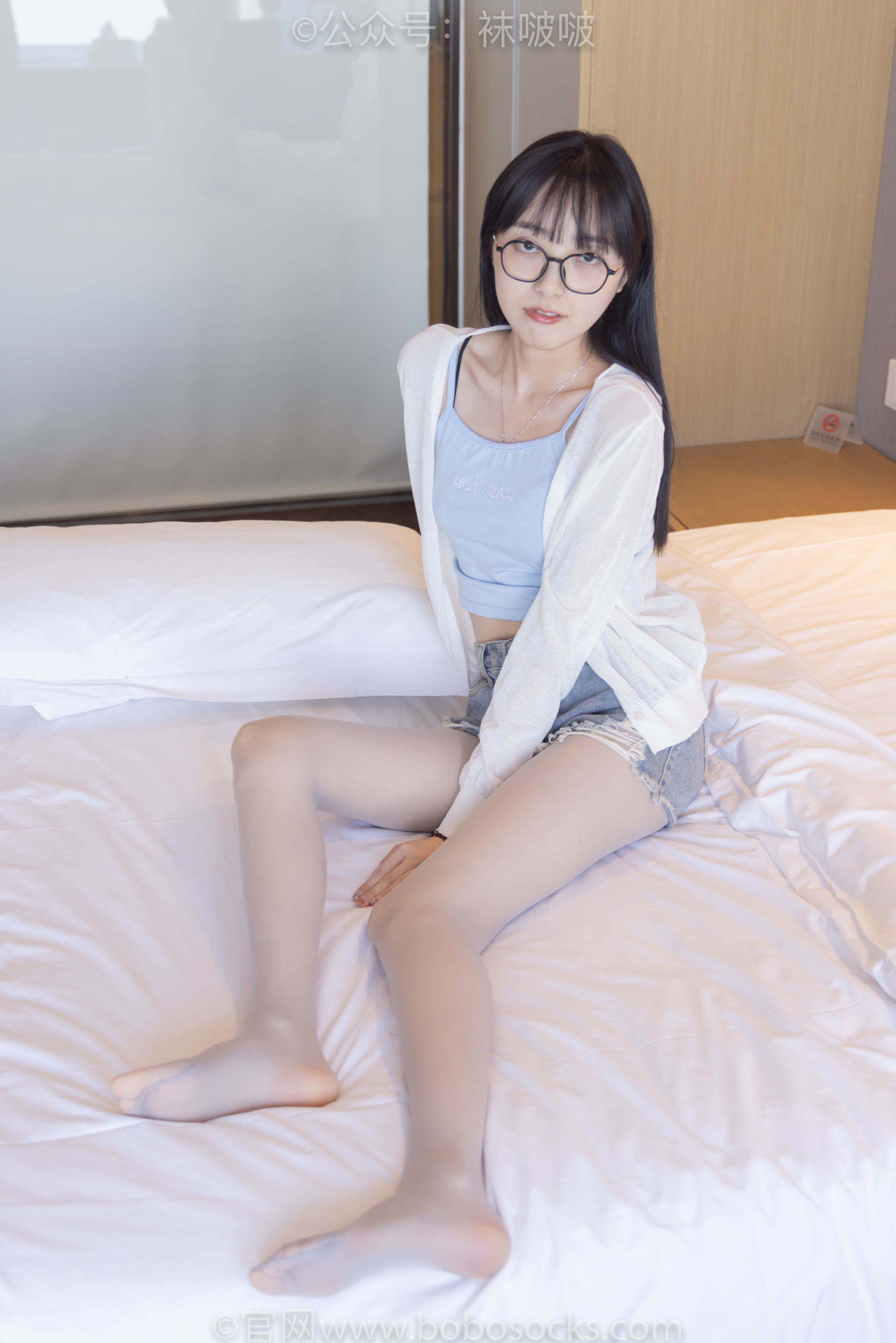 图片[60]-BoBoSocks袜啵啵 No.083 稚予-高跟鞋、凉鞋、白丝、裸足涂白色指甲油剧情[140P]-六色网