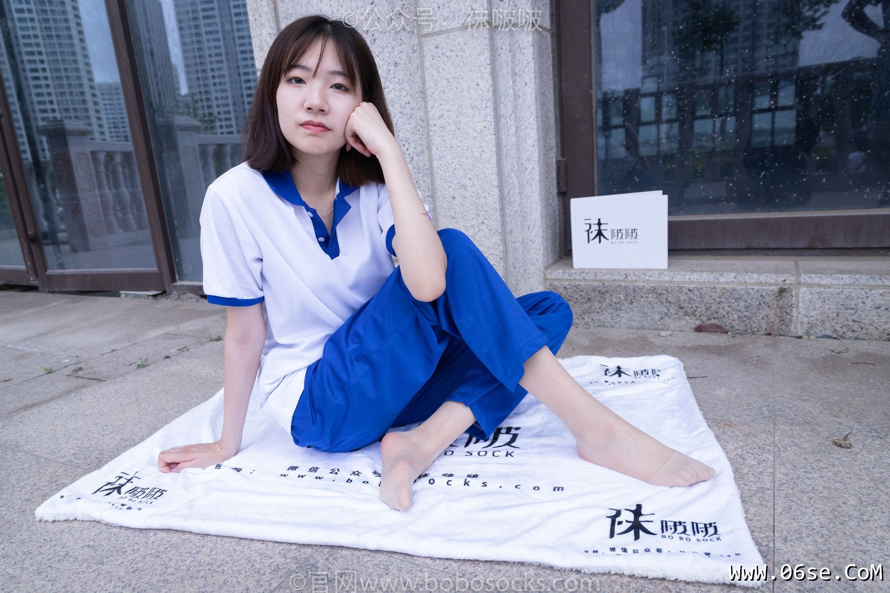 图片[99]-BoBoSocks袜啵啵 No.022 小甜豆-校服、贝壳头、白棉袜、肉丝[140P]-六色网