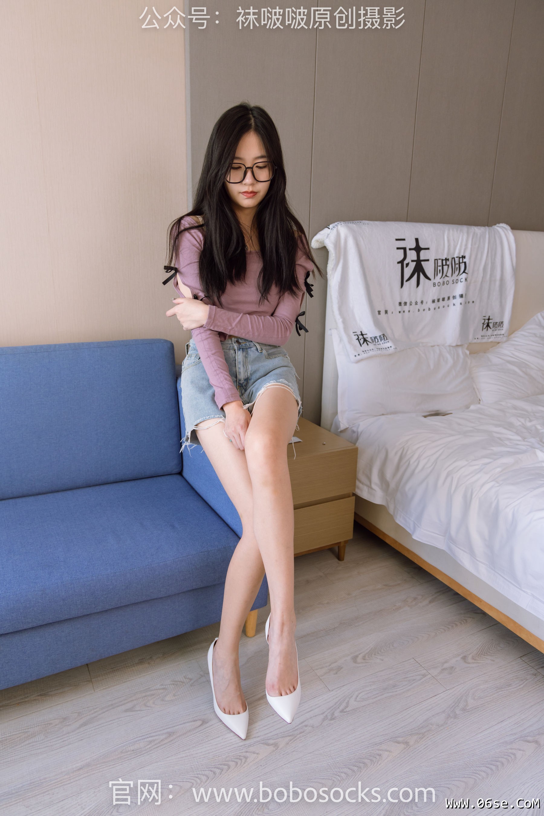 图片[107]-BoBoSocks袜啵啵 No.162 小甜豆-高跟鞋、肉丝、裸足[167P]-六色网