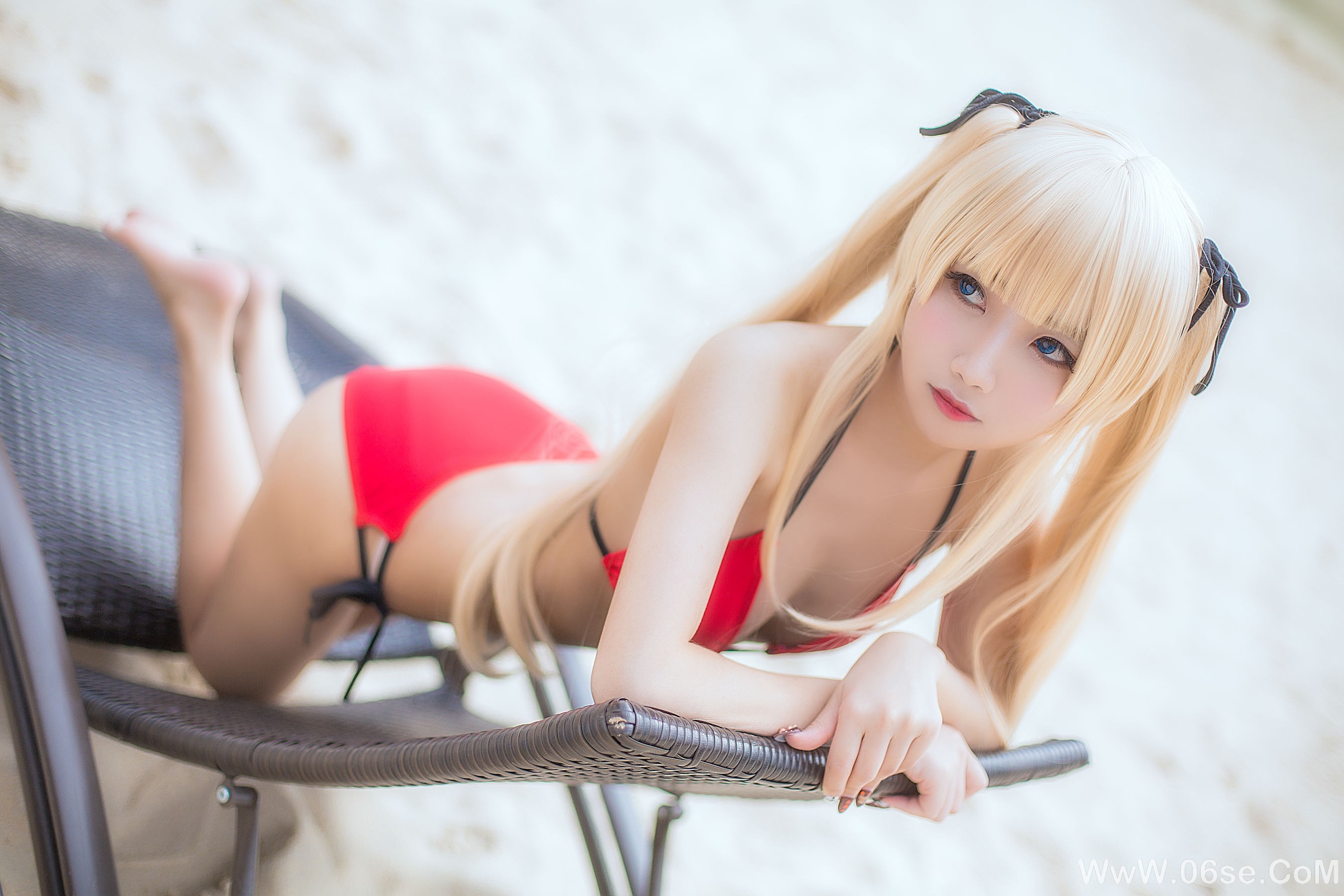 图片[3]-白嫩美少女 鬼畜瑶 – 水着[15P]-六色网