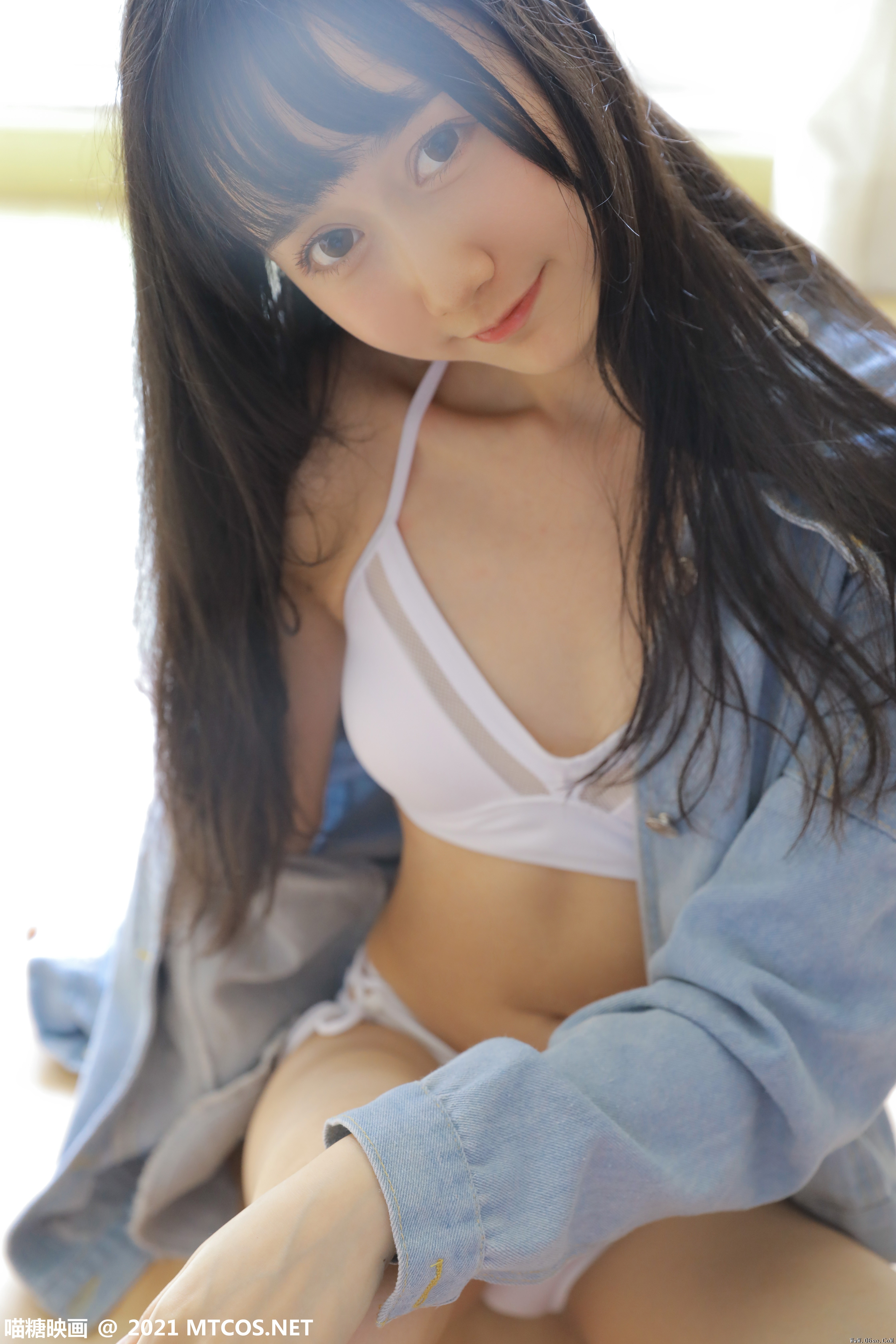 图片[11]-喵糖映画 VOL.363 牛仔小性感[20P／77.3MB]-六色网