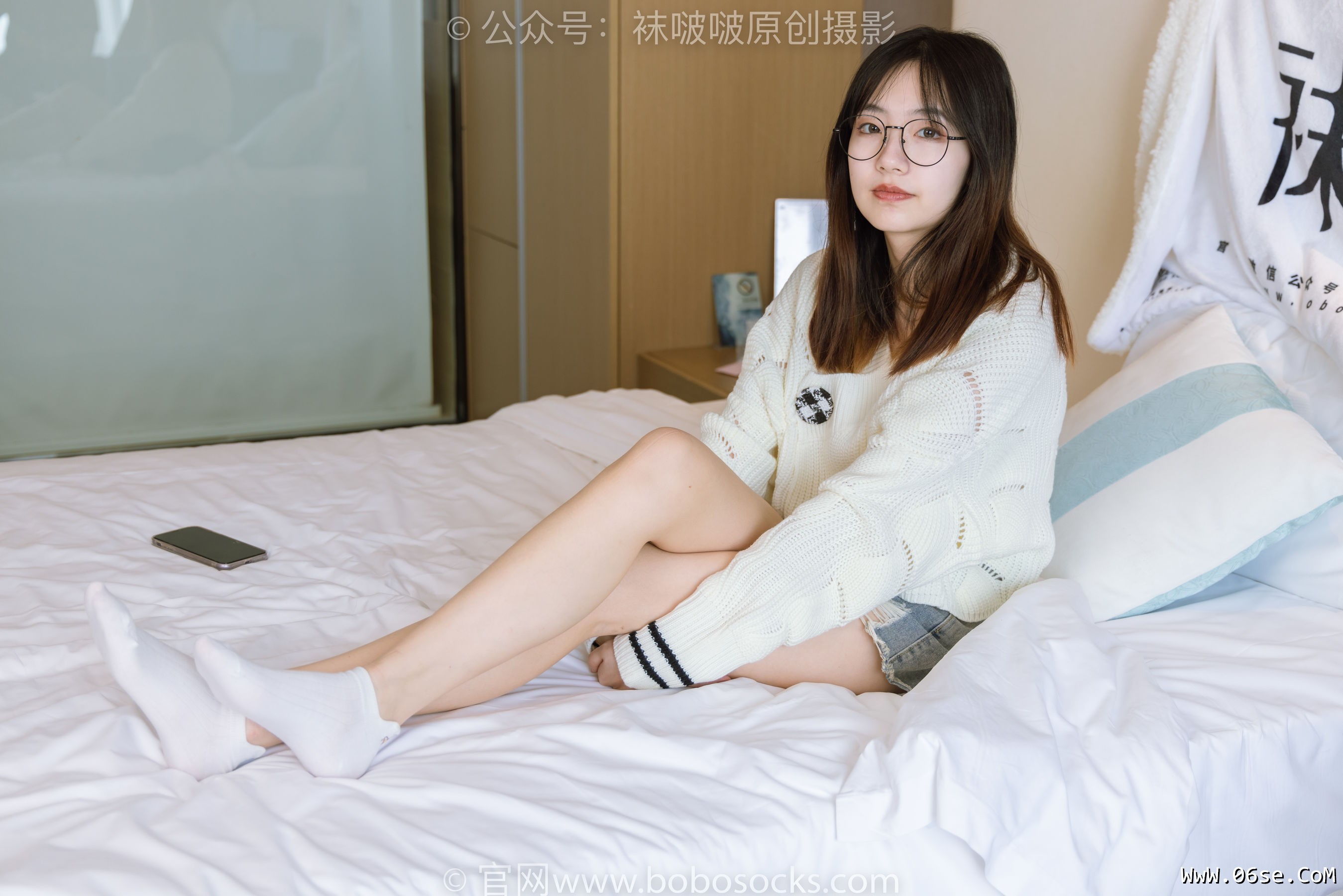 图片[177]-BoBoSocks袜啵啵 No.222 小甜豆-长靴、白棉袜、裸足[180P]-六色网