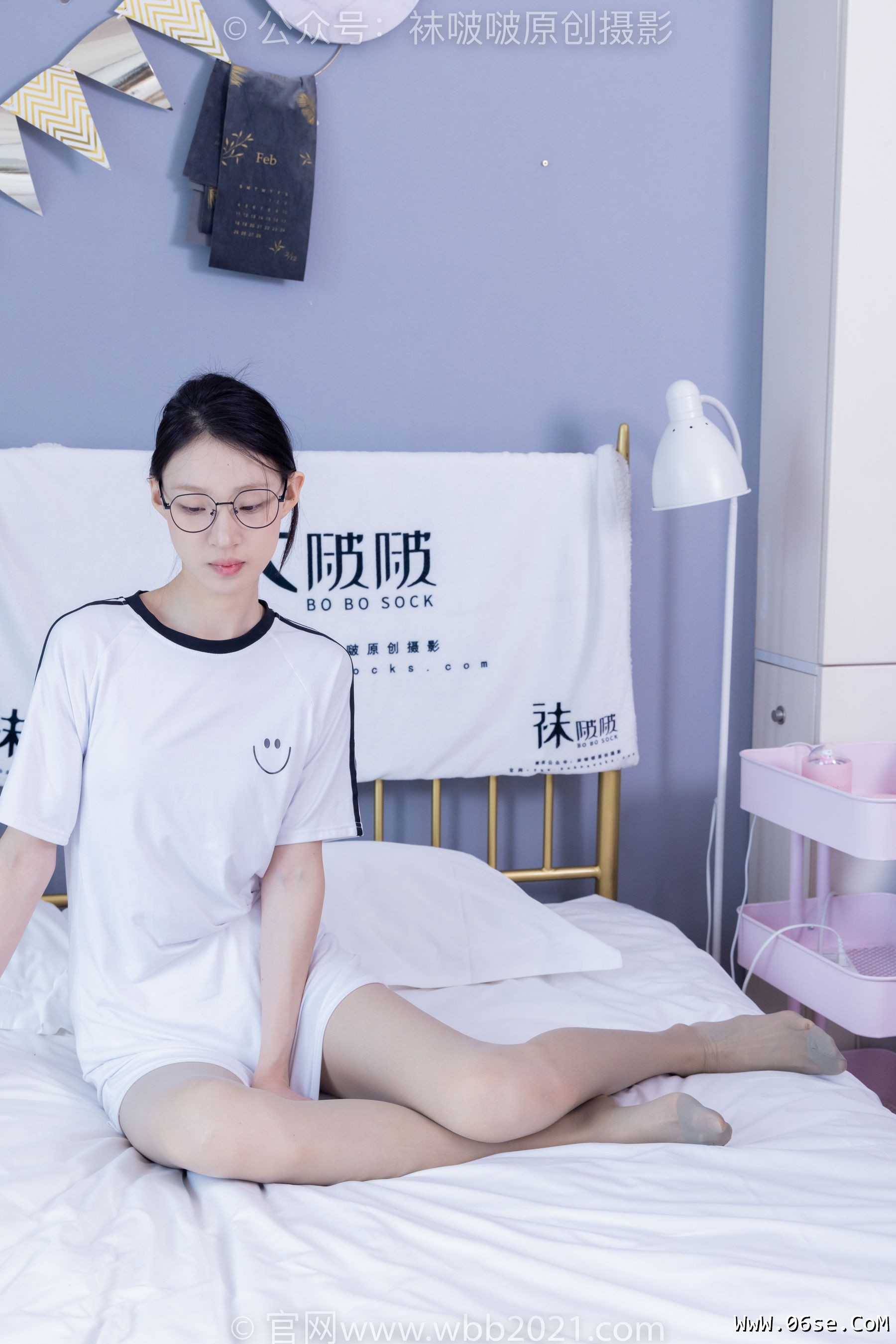 图片[21]-BoBoSocks袜啵啵 No.350 雪糕 -板鞋、灰丝[180P]-六色网