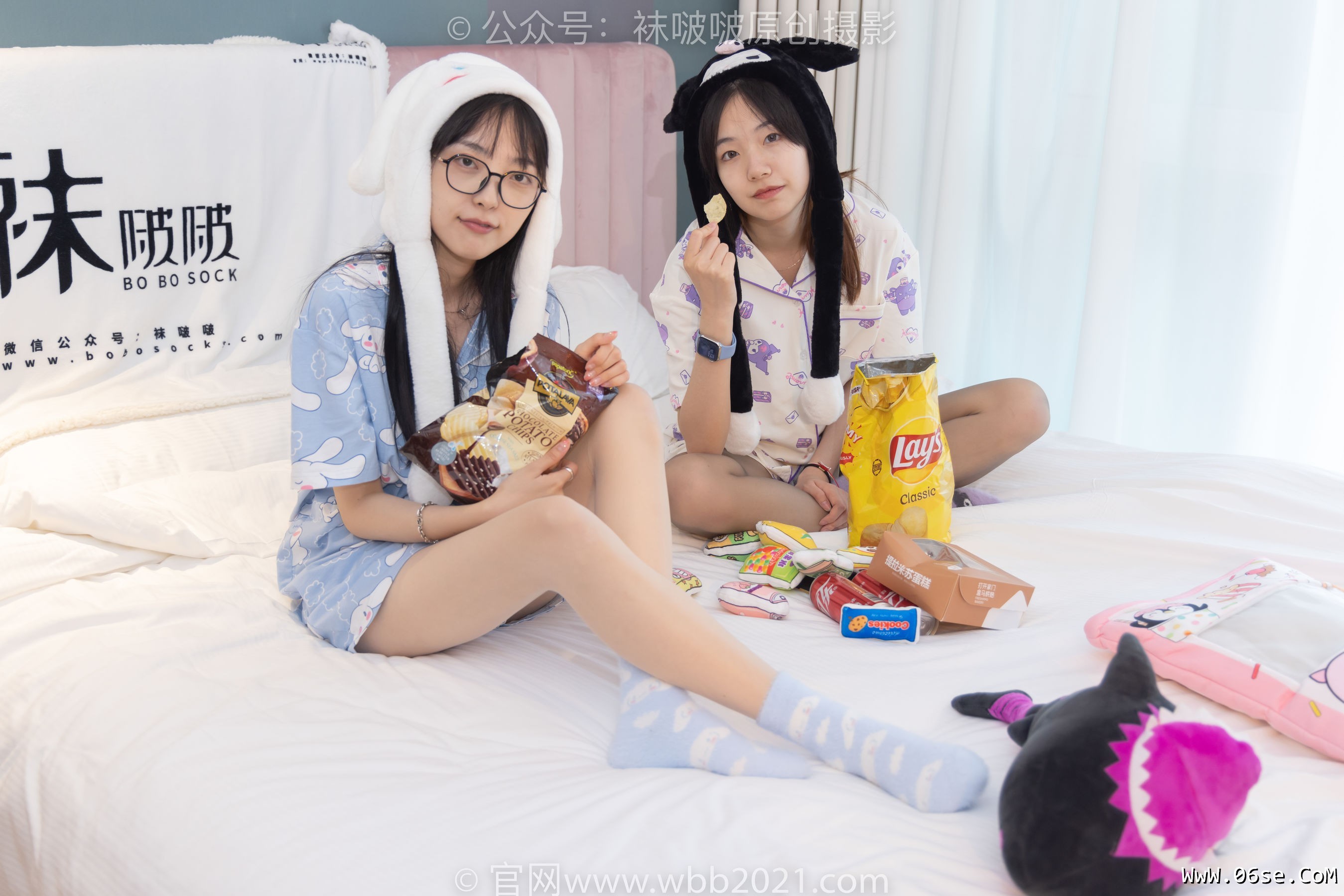 图片[26]-BoBoSocks袜啵啵 No.274 小甜豆稚予 -感谢陪伴，假期快乐哦[184P]-六色网