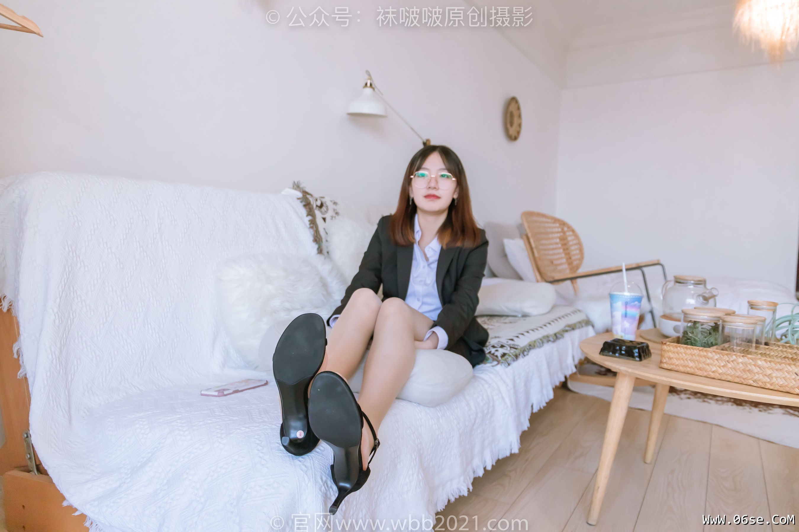 图片[52]-BoBoSocks袜啵啵 No.267 小甜豆 -高跟鞋、油亮肉丝、ol制服[129P]-六色网