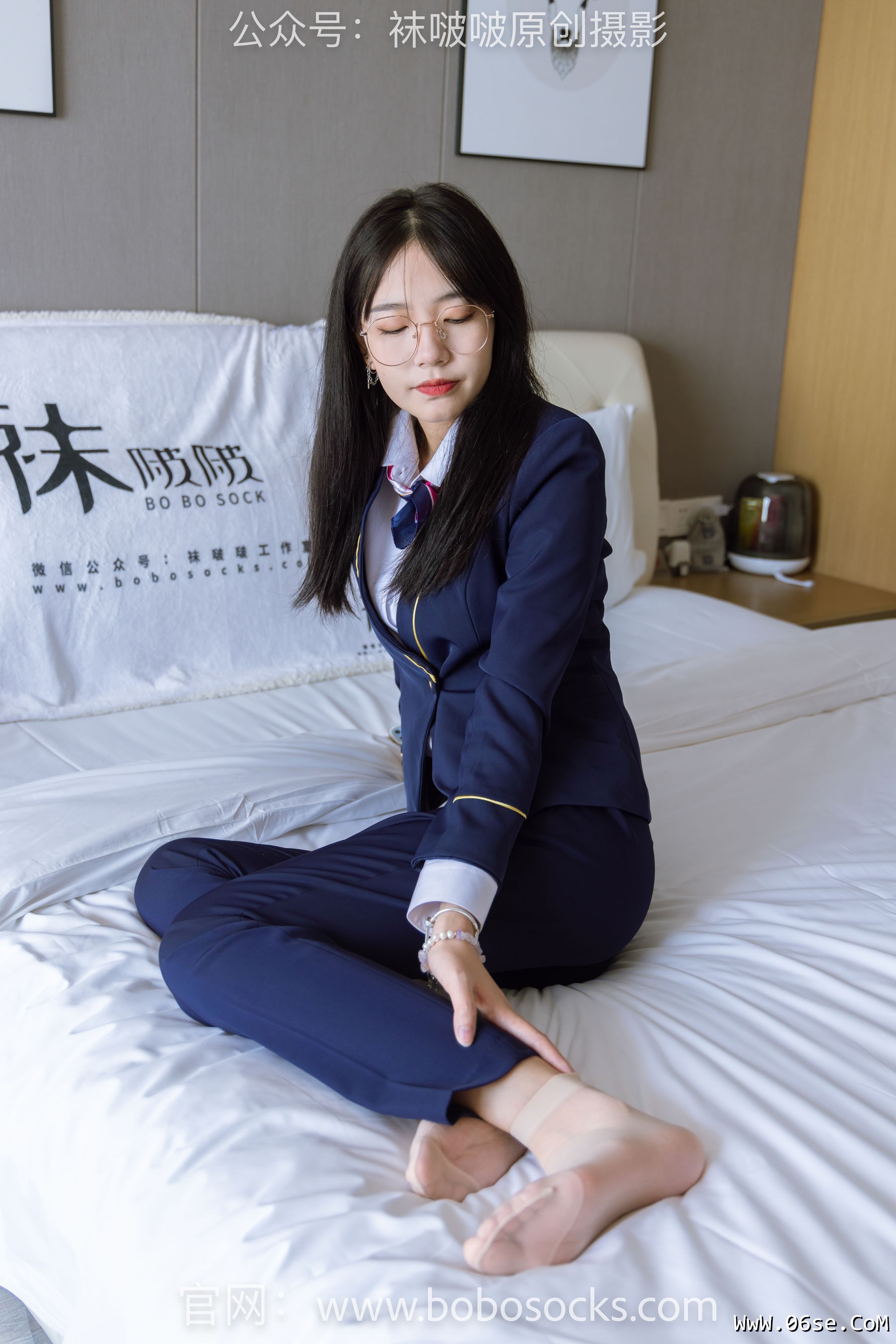 图片[112]-BoBoSocks袜啵啵 No.139 小甜豆-高跟鞋、短肉丝、空姐制服[140P]-六色网