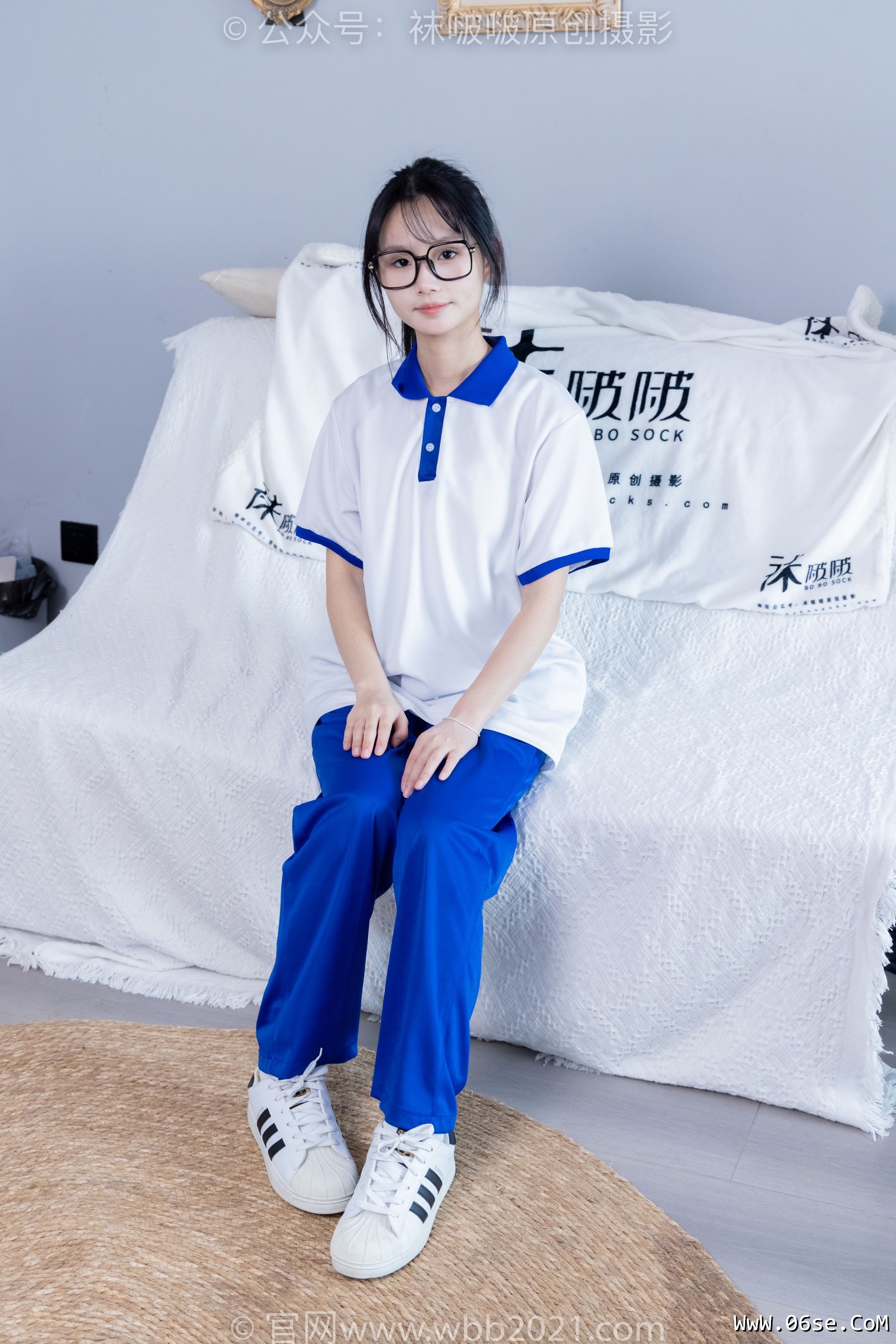 图片[35]-BoBoSocks袜啵啵 No.351 甜甜圈 -板鞋、白棉袜、肉丝、校服裤里丝[150P]-六色网