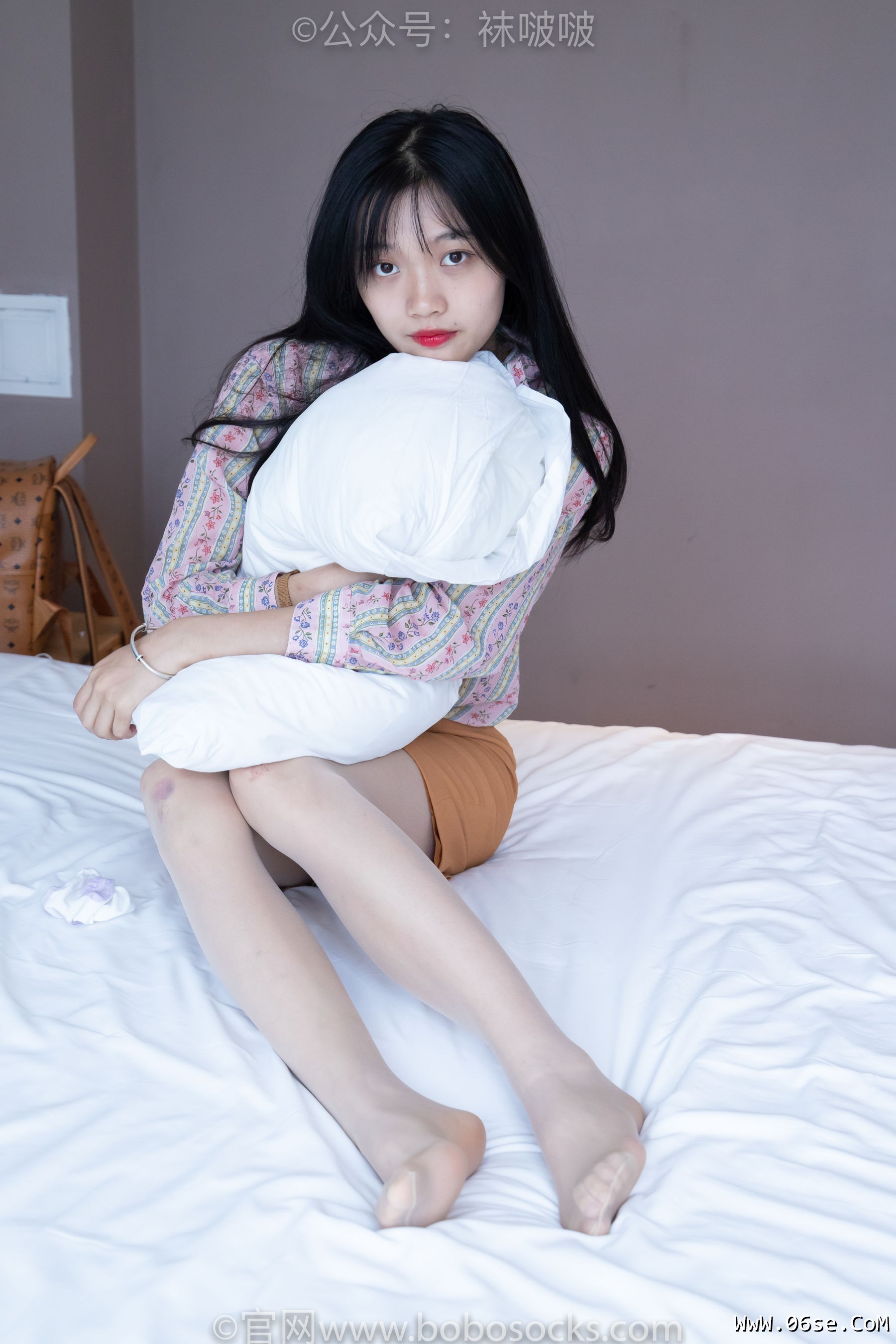 图片[131]-BoBoSocks袜啵啵 No.008 涵涵-帆布鞋、白色短棉袜、肉丝[139P]-六色网