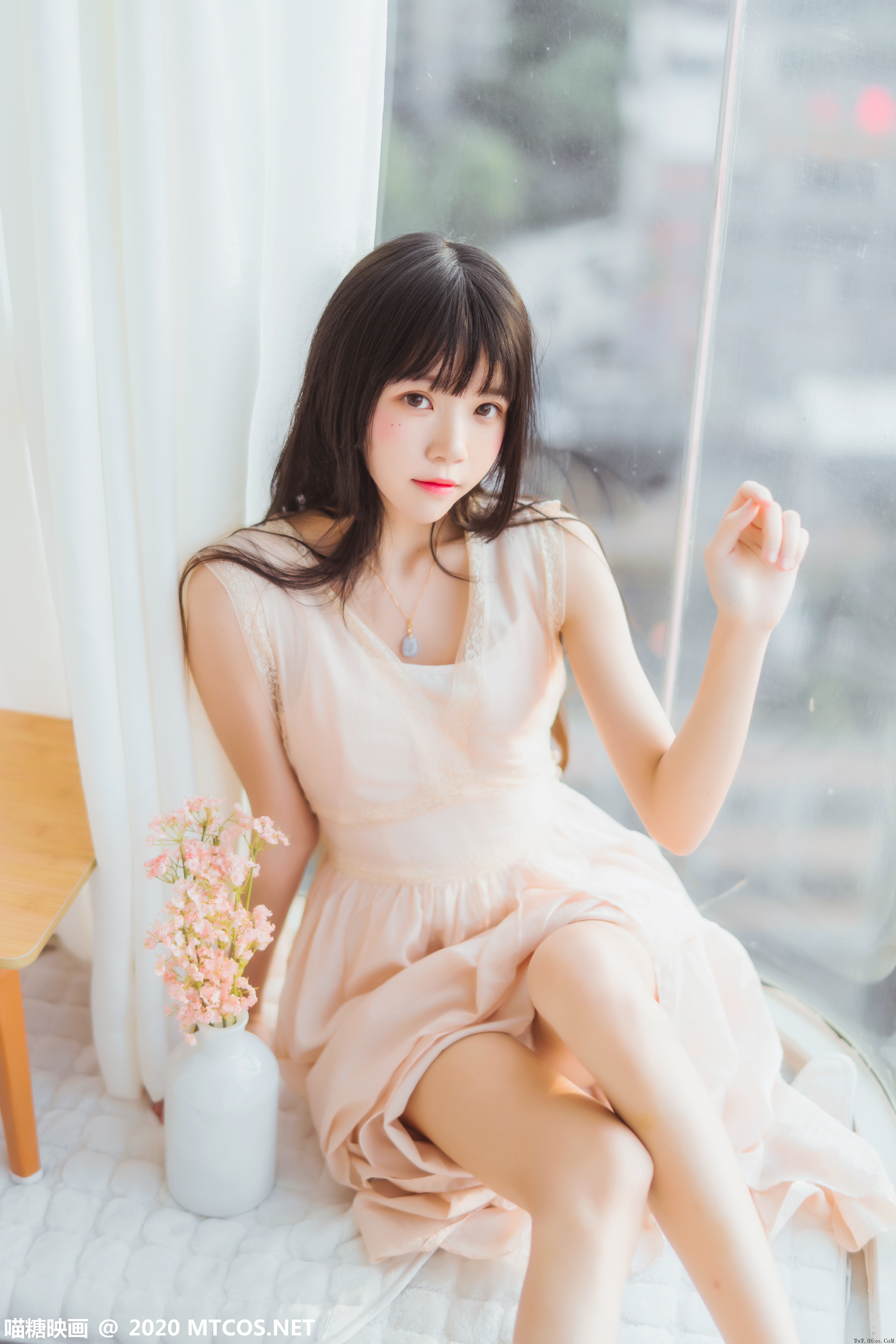图片[8]-喵糖映画 VOL.226 窗边女孩[30P／504MB]-六色网