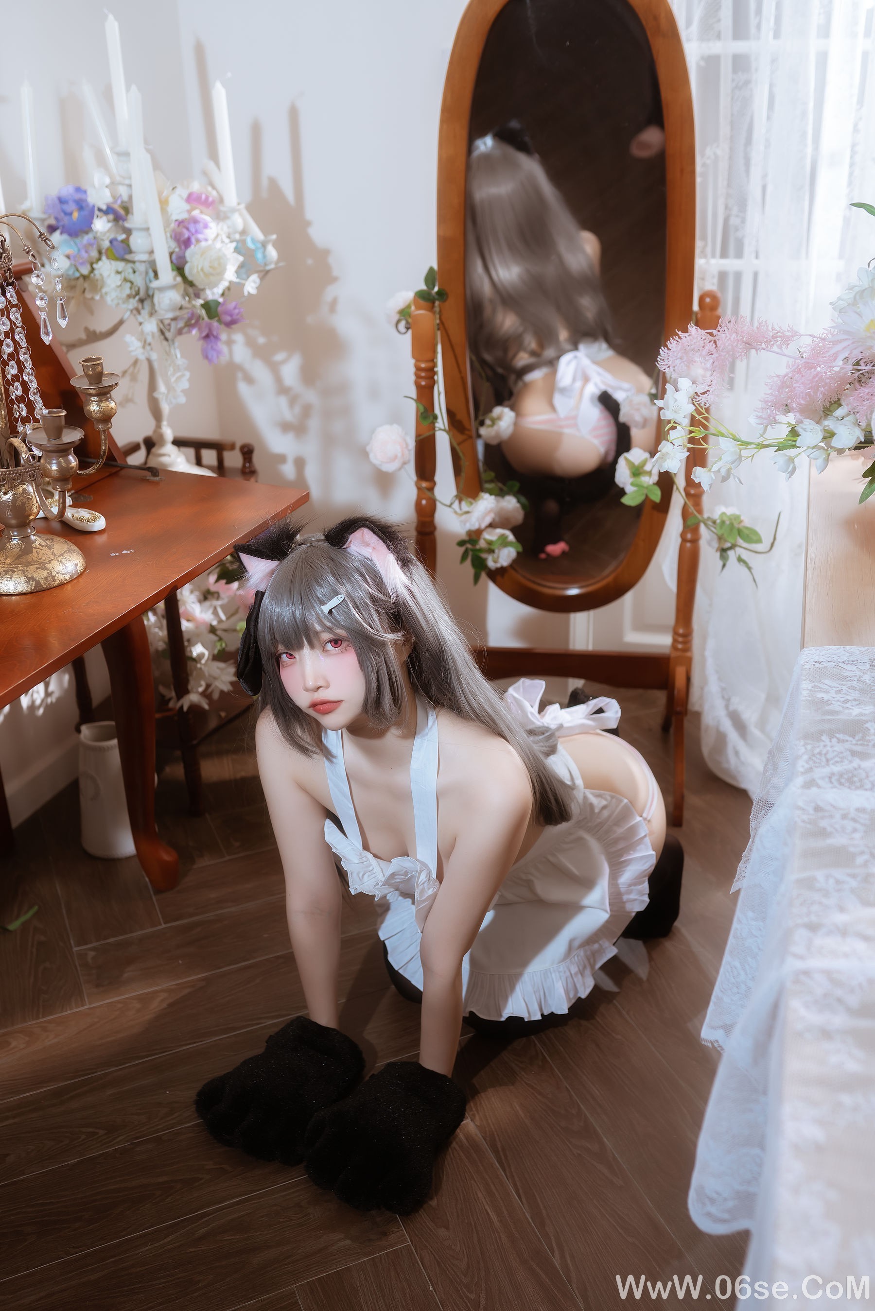 图片[25]-人气Coser二佐Nisa – 碧蓝水星纪念围裙[41P]-六色网