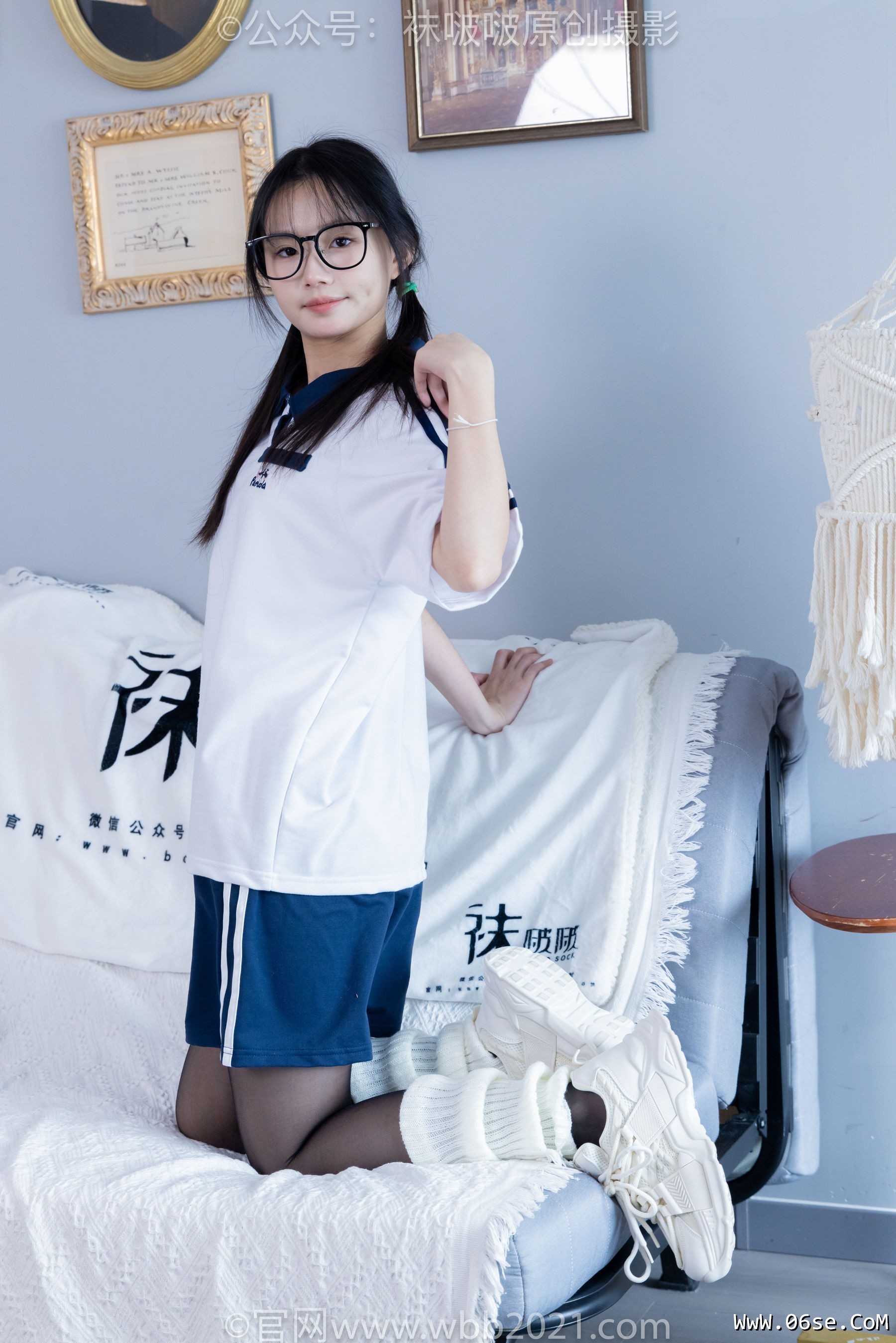 图片[101]-BoBoSocks袜啵啵 No.335 甜甜圈 -校服、运动鞋、薄黑丝、袜套[154P]-六色网