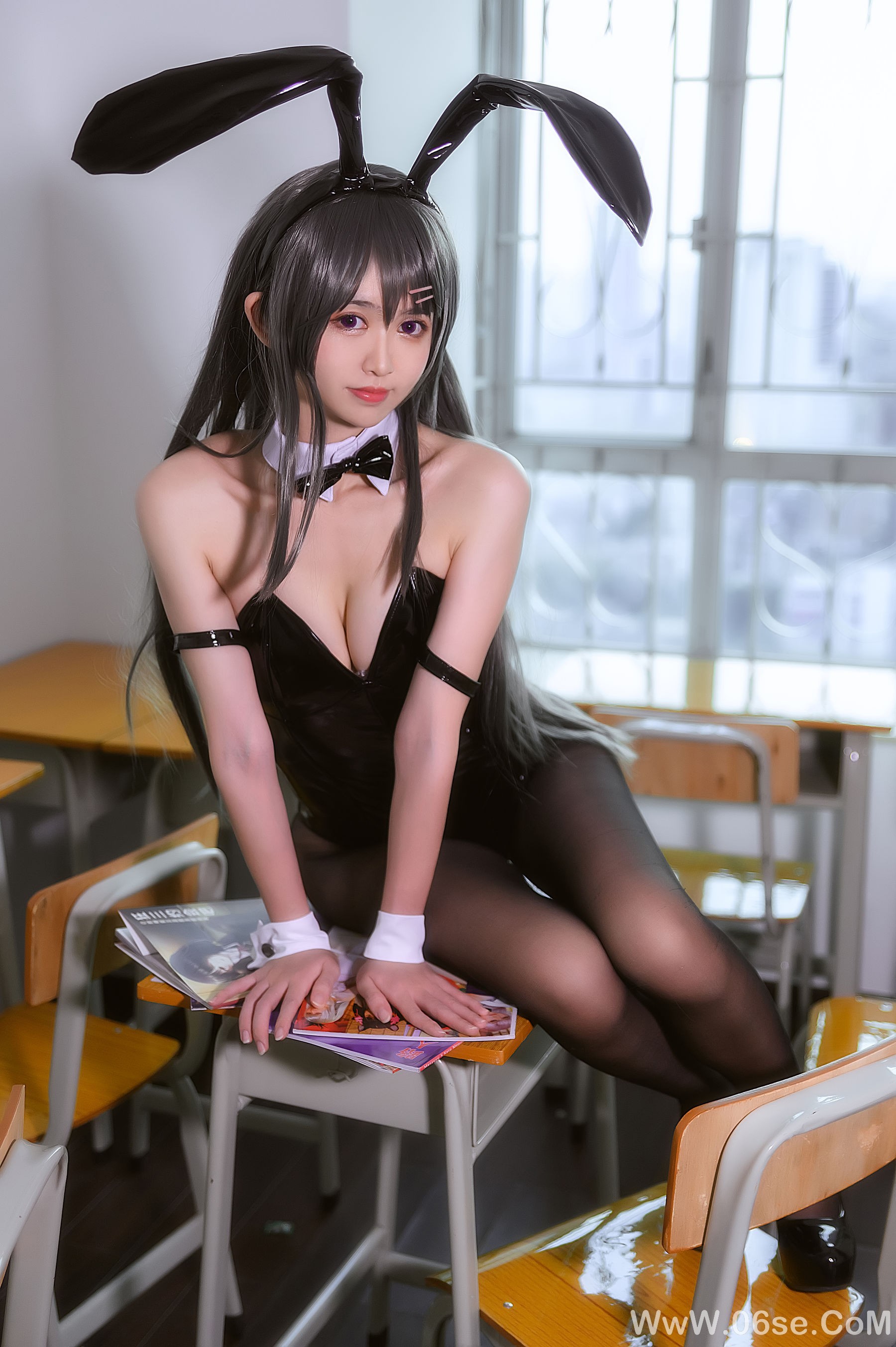 图片[5]-超人气Coser鳗鱼霏儿 猪头学姐[10P]-六色网
