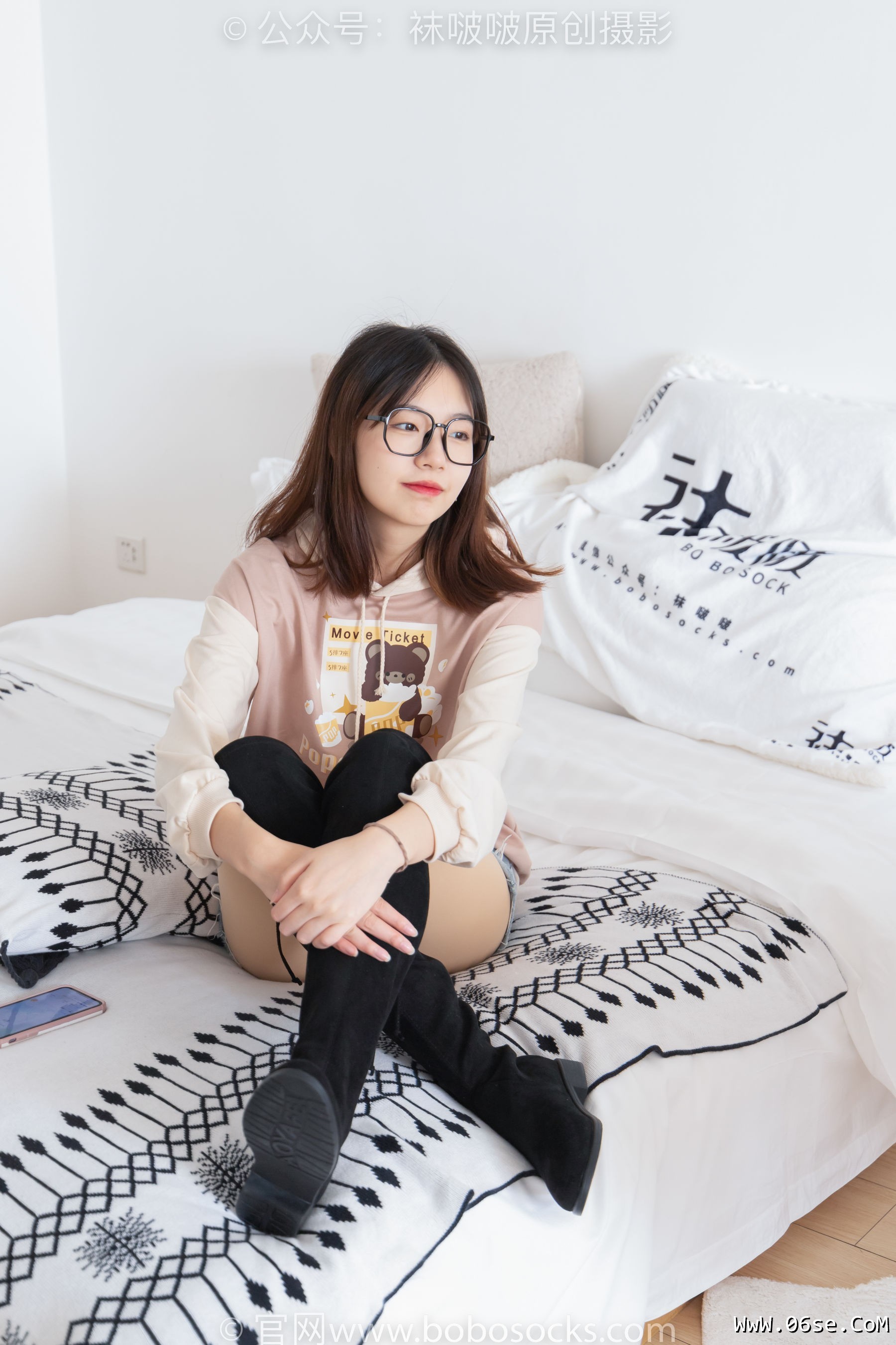 图片[89]-BoBoSocks袜啵啵 No.218 小甜豆-长靴、厚肉丝[140P]-六色网