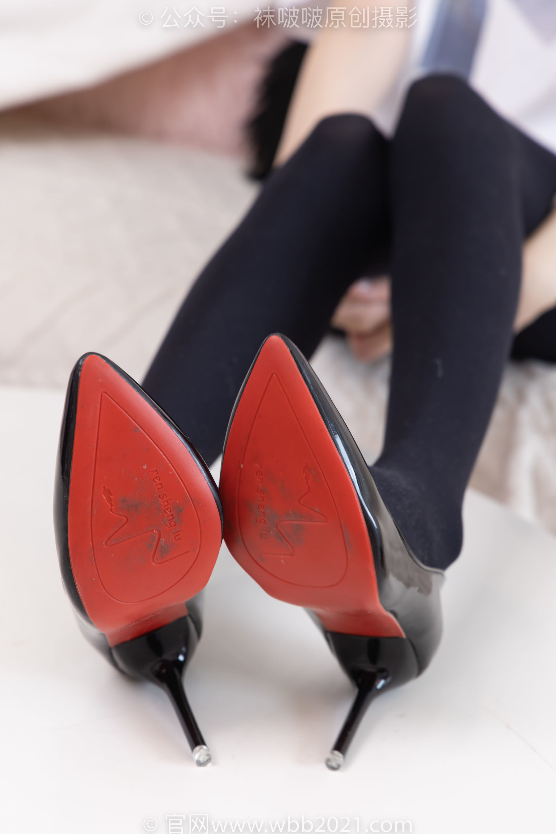 图片[87]-BoBoSocks袜啵啵 No.330 稚予 -高跟鞋、厚黑丝[150P]-六色网