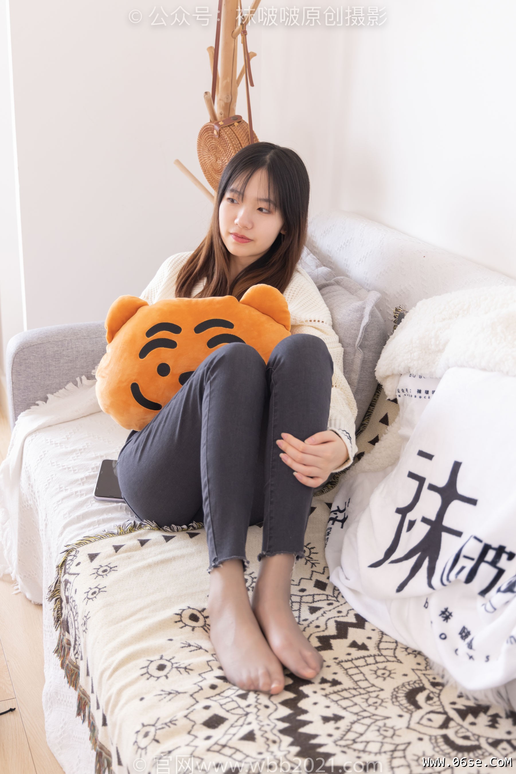 图片[108]-BoBoSocks袜啵啵 No.326 小甜豆 -长靴、油亮灰丝、裤里丝[155P]-六色网