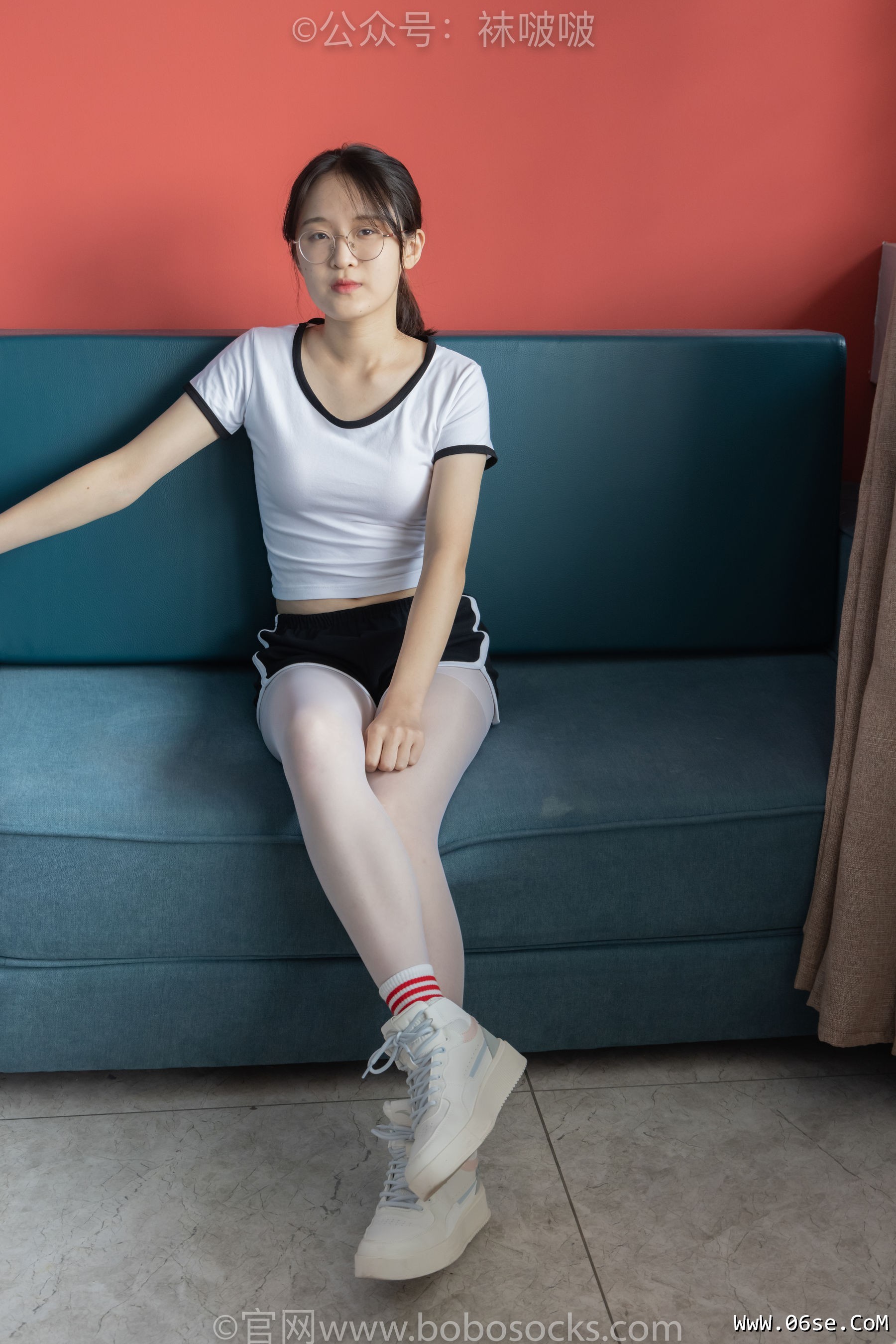 图片[10]-BoBoSocks袜啵啵 积分限定作品004 熊熊-板鞋、白棉袜、白丝[139P]-六色网
