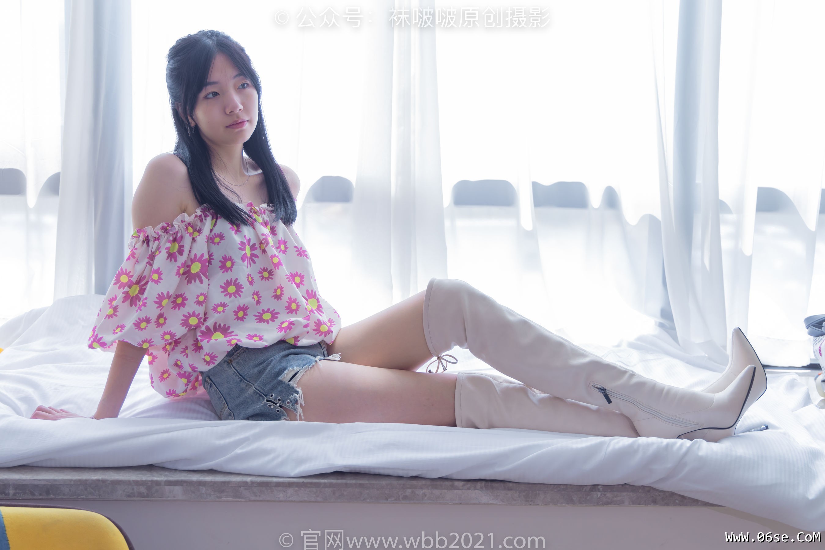 图片[95]-BoBoSocks袜啵啵 No.308 小甜豆 -长靴、白棉袜、裸足[170P]-六色网