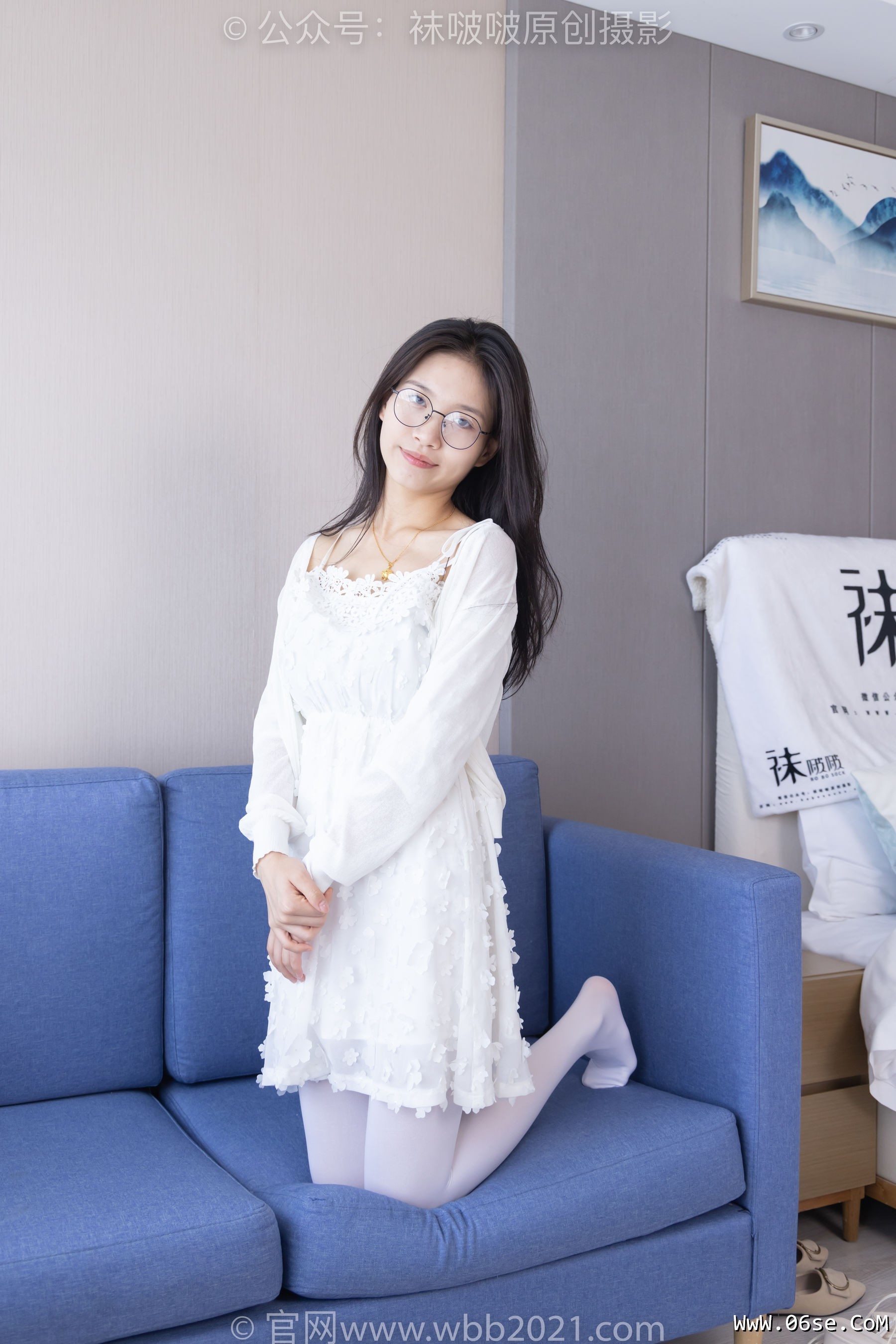 图片[104]-BoBoSocks袜啵啵 No.322 芝士 -两双平底鞋、厚白丝[140P]-六色网