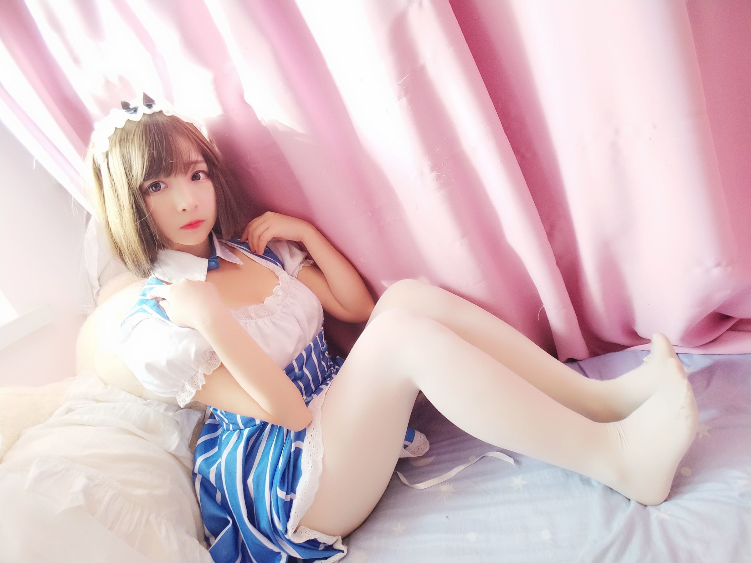 图片[16]-二次元美女古川kagura 加藤惠女仆[17P]-六色网