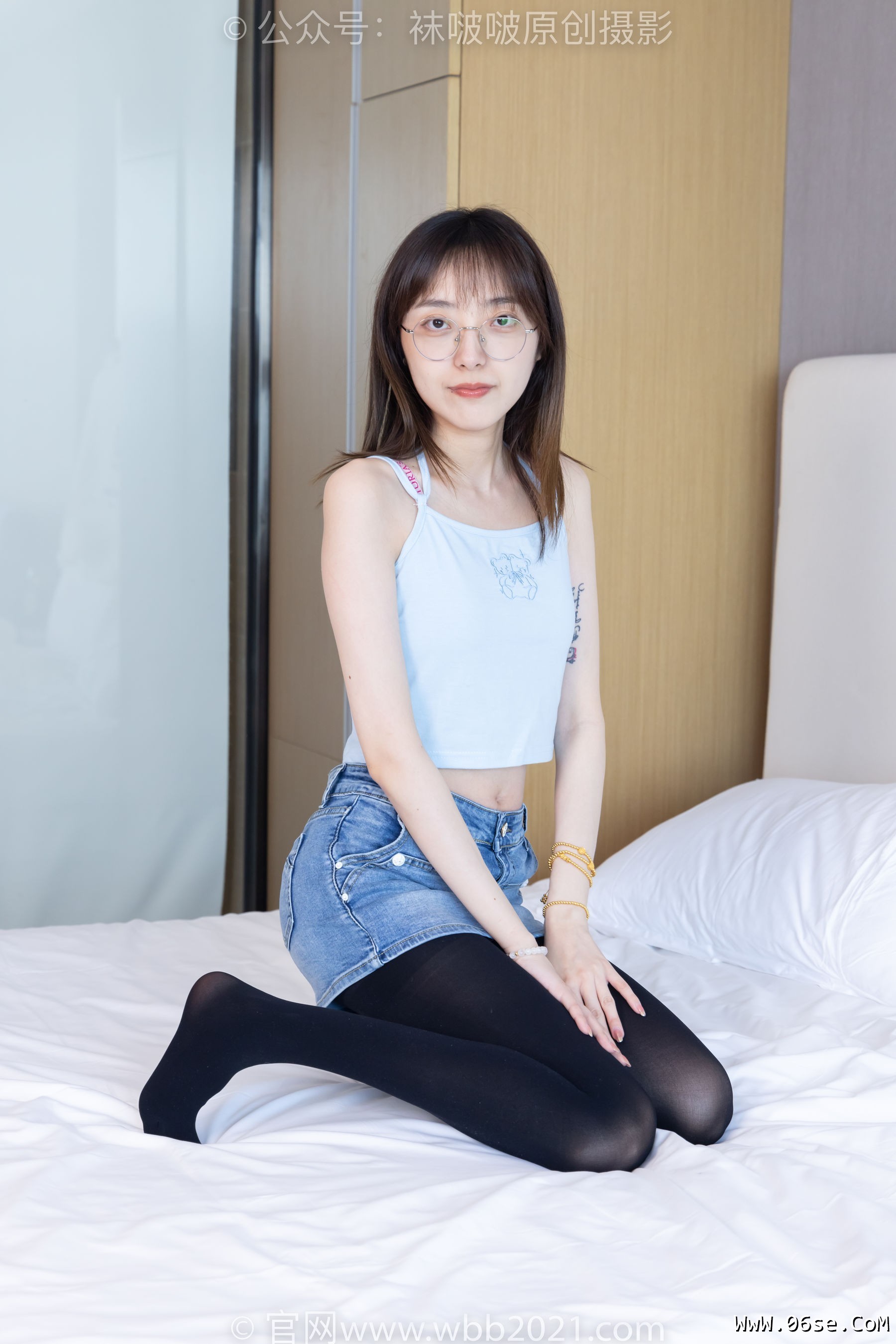 图片[120]-BoBoSocks袜啵啵 No.385 稚予 -高跟鞋、皮鞋、运动鞋、厚黑丝[180P]-六色网
