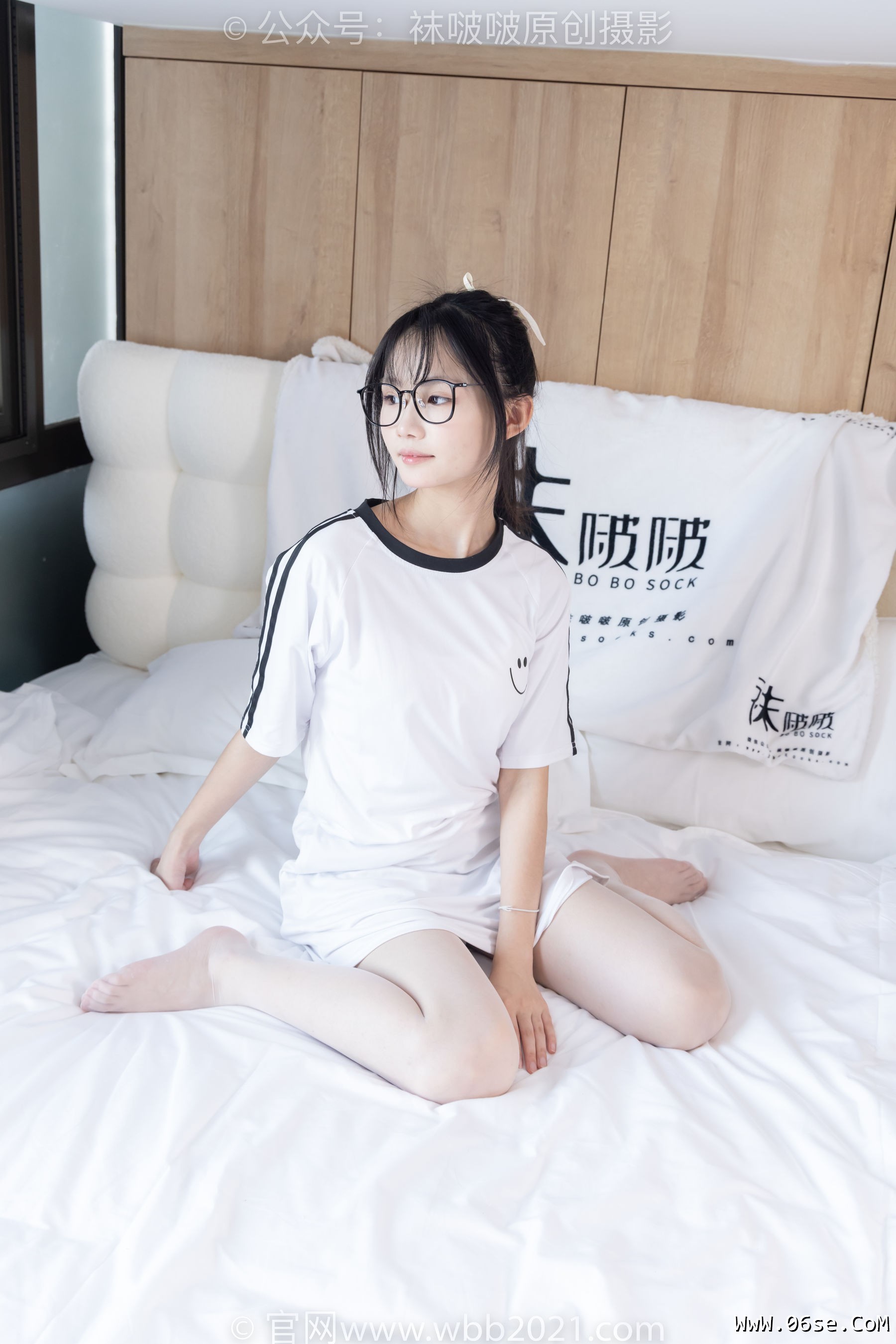 图片[20]-BoBoSocks袜啵啵 No.376 甜甜圈 -运动鞋、堆堆袜套、白丝[150P]-六色网