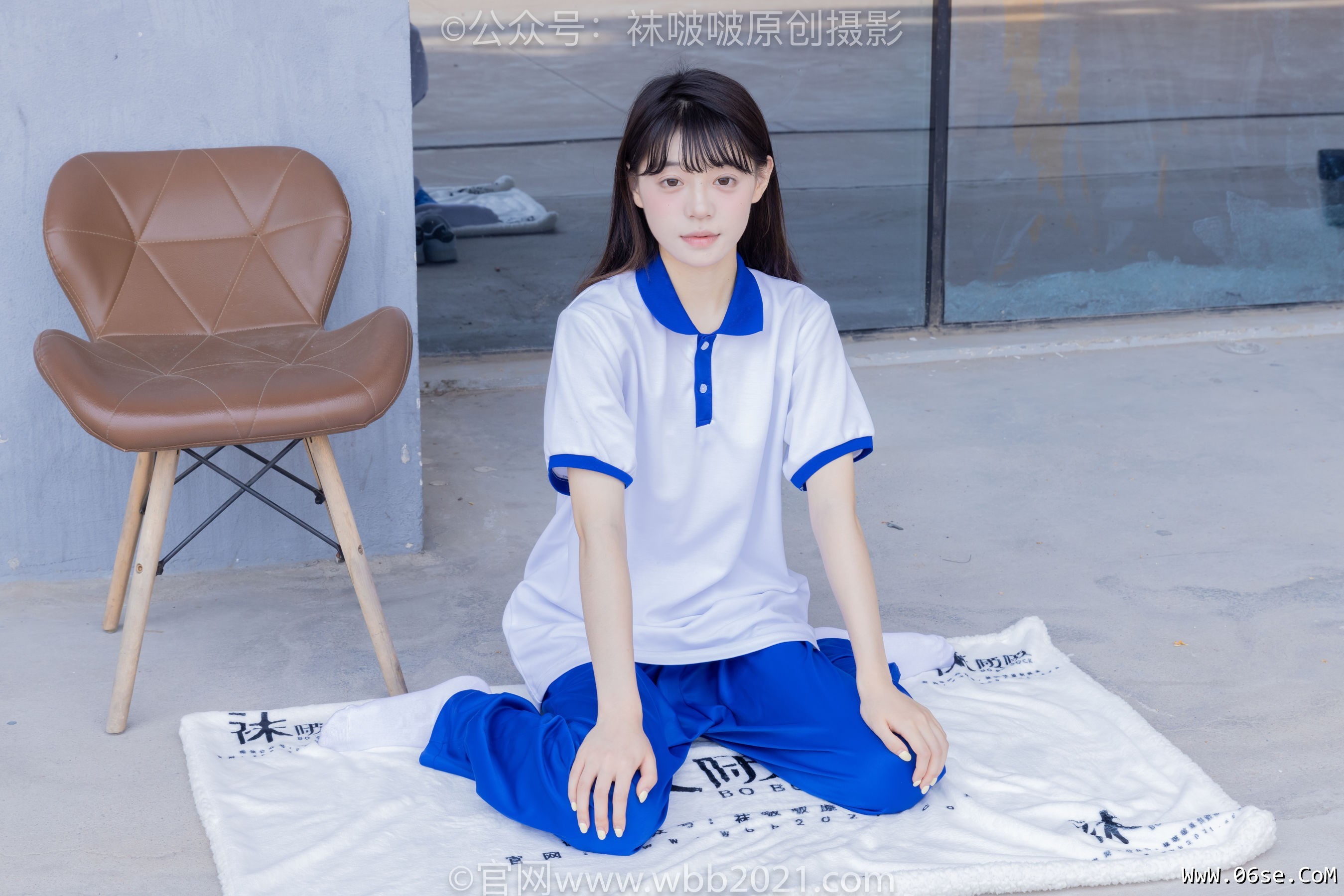 图片[10]-BoBoSocks袜啵啵 No.393 糯米 -板鞋、白棉袜、裸足、校服[150P]-六色网
