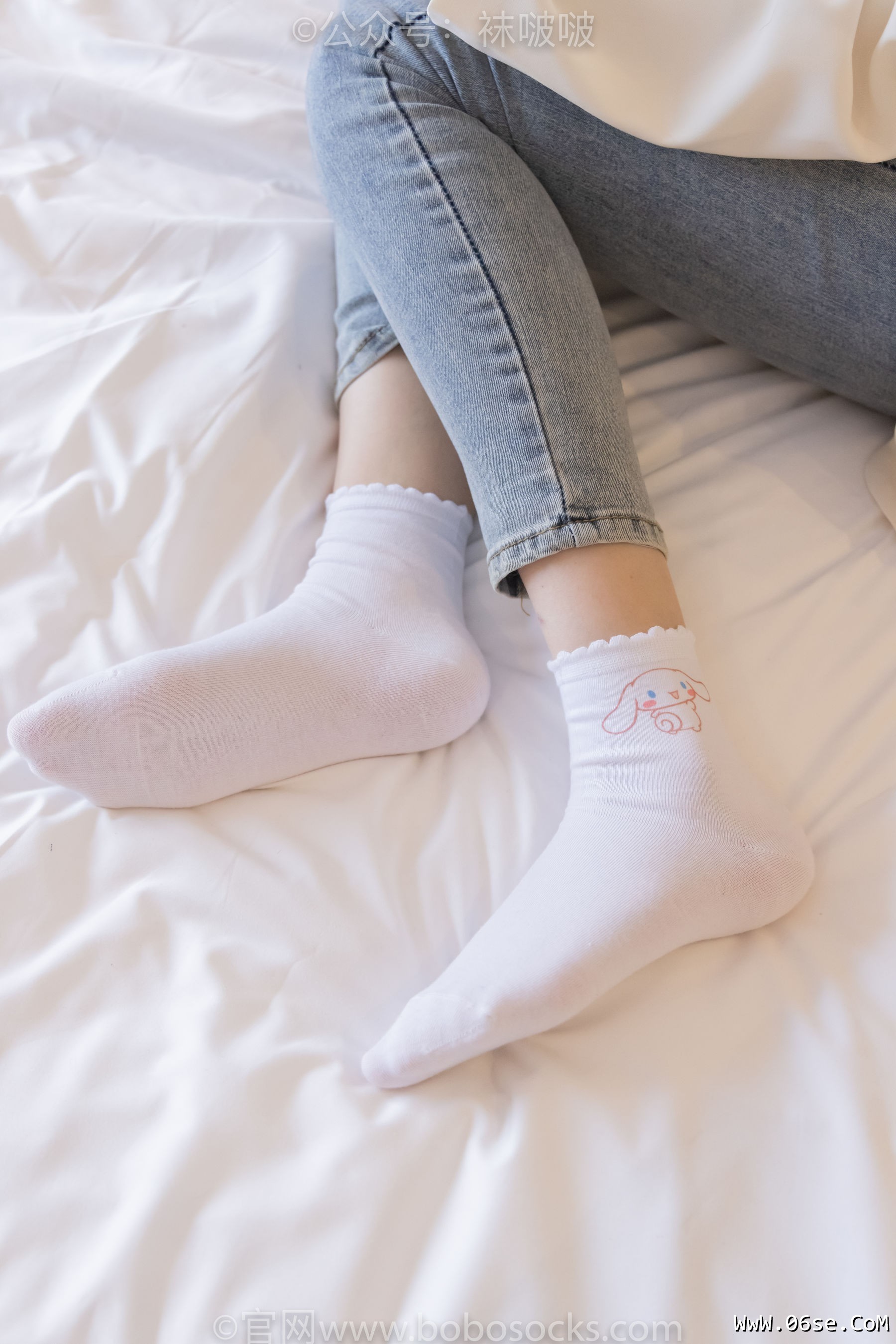 图片[117]-BoBoSocks袜啵啵 No.050 小甜豆-高跟长靴、白棉袜[175P]-六色网