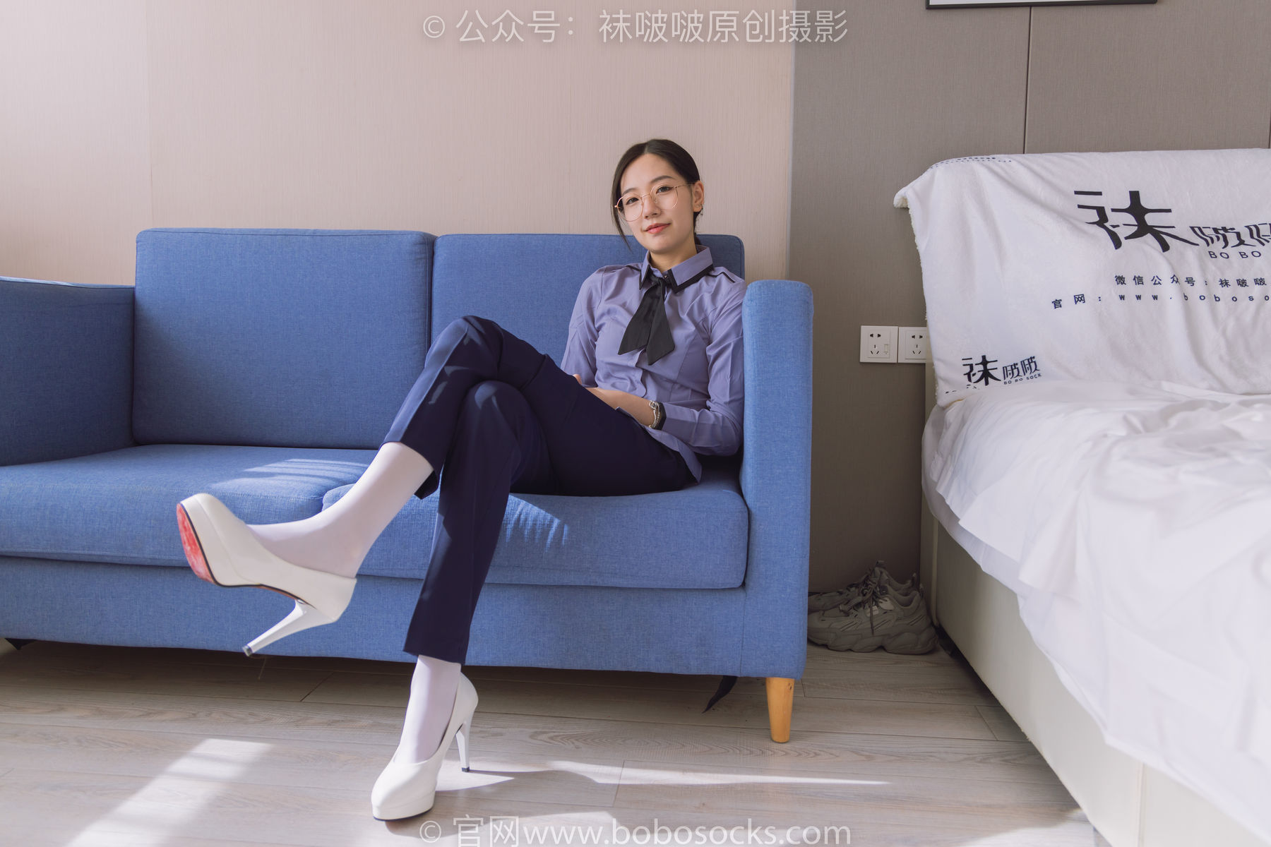 图片[73]-BoBoSocks袜啵啵 No.178 小甜豆-高跟鞋、厚白丝、ol风裤里丝[140P]-六色网