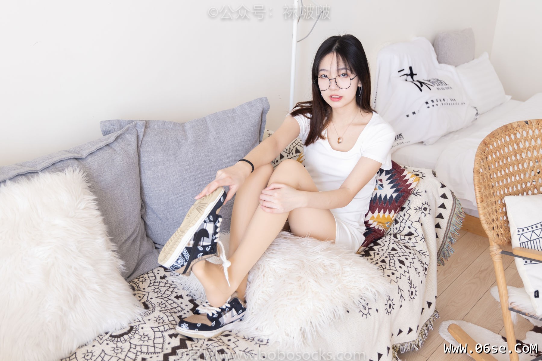 图片[73]-BoBoSocks袜啵啵 No.075 小甜豆- AJ、凉鞋、厚肉丝[160P]-六色网
