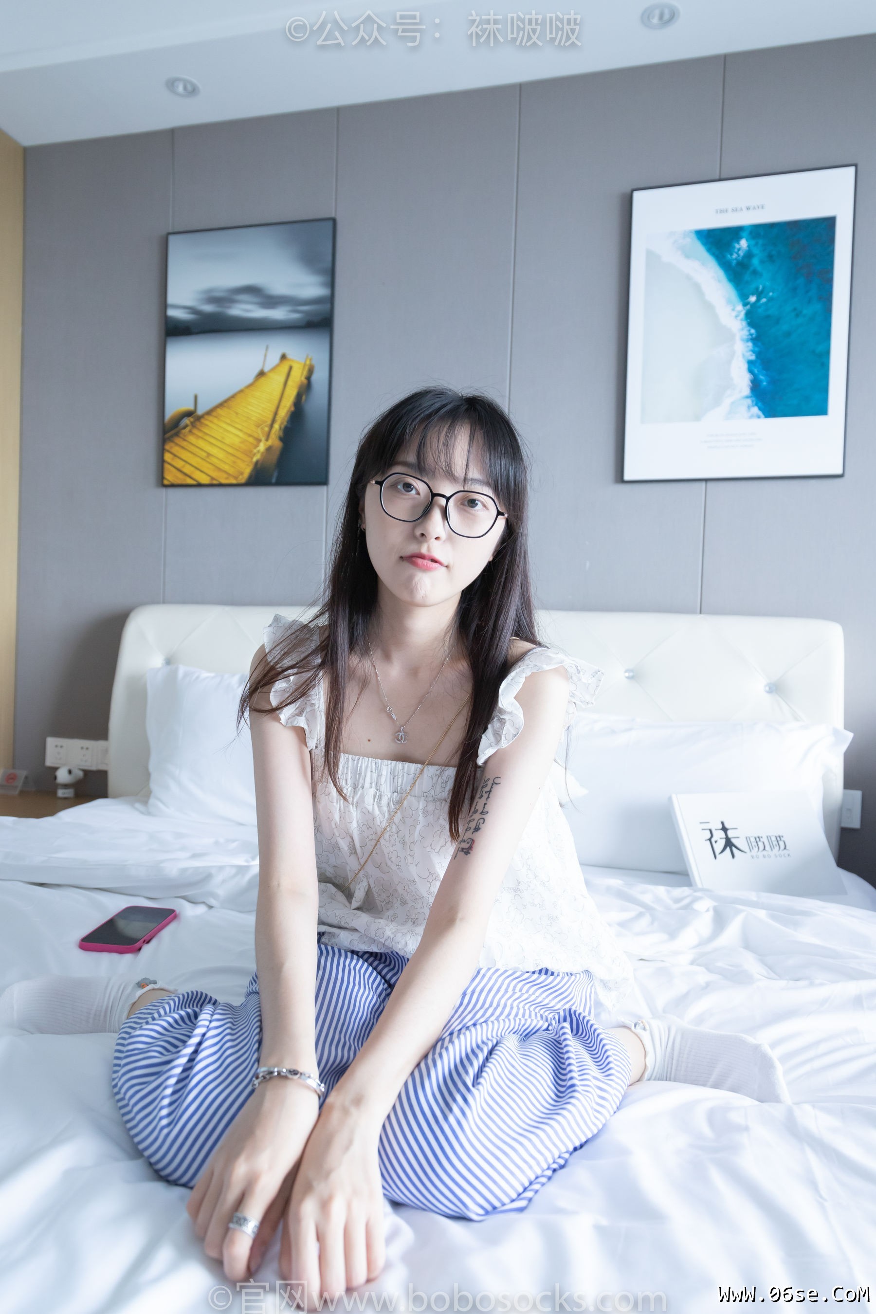 图片[78]-BoBoSocks袜啵啵 No.027 稚予- vans、白色棉袜、肉丝[136P]-六色网