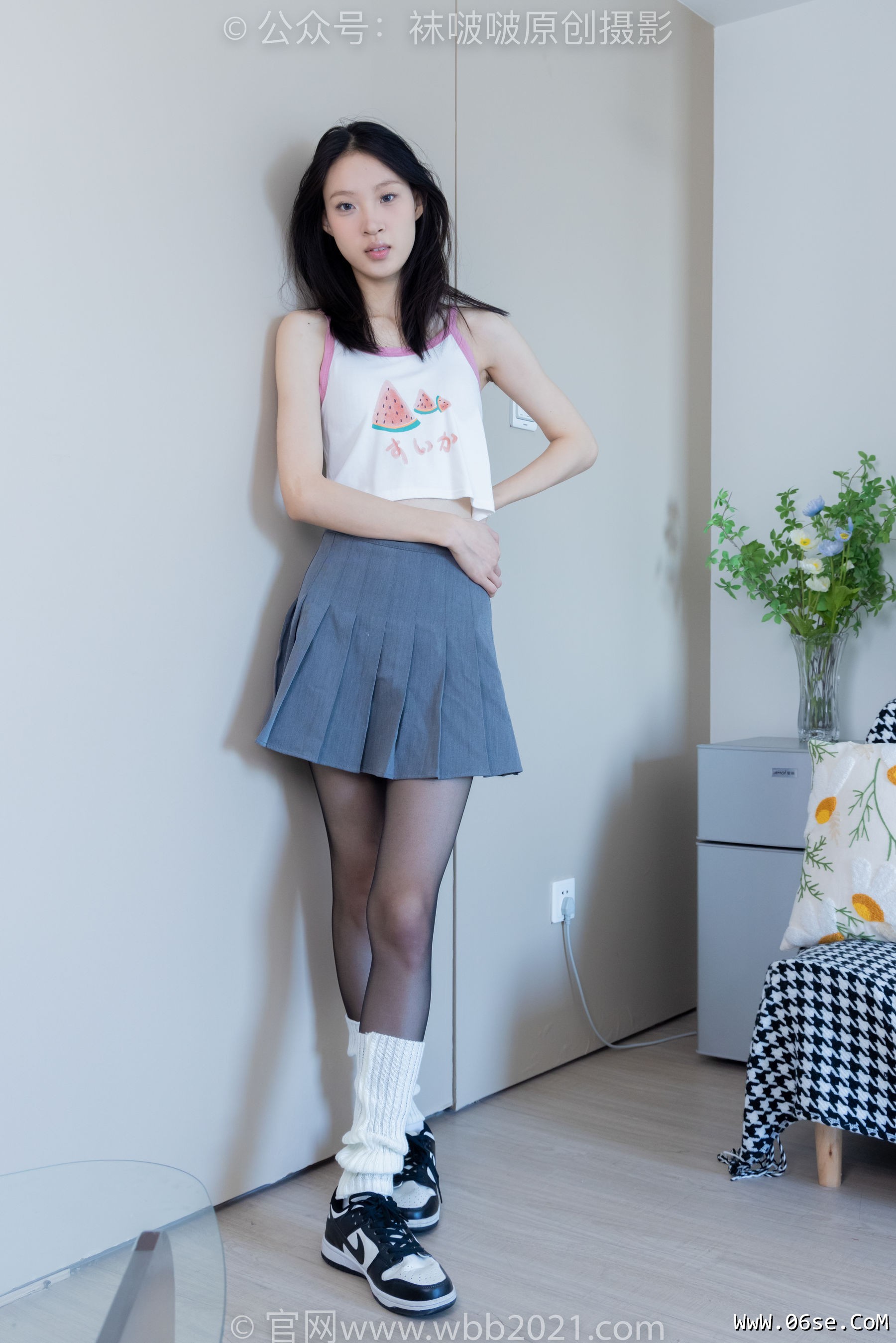 图片[64]-BoBoSocks袜啵啵 No.333 雪糕 -板鞋、白棉袜、黑丝、堆堆袜套[140P]-六色网