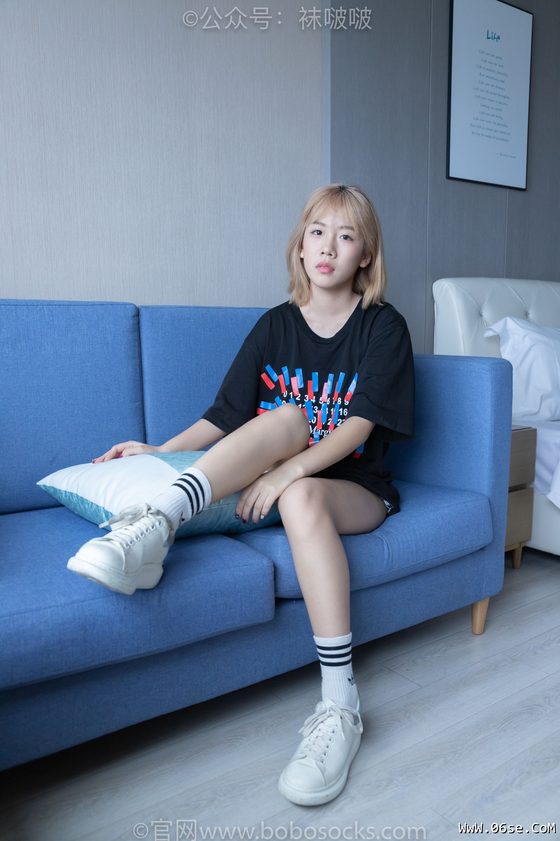 图片[19]-BoBoSocks袜啵啵 No.003 果冻-麦昆鞋、白色脏棉袜[133P]-六色网