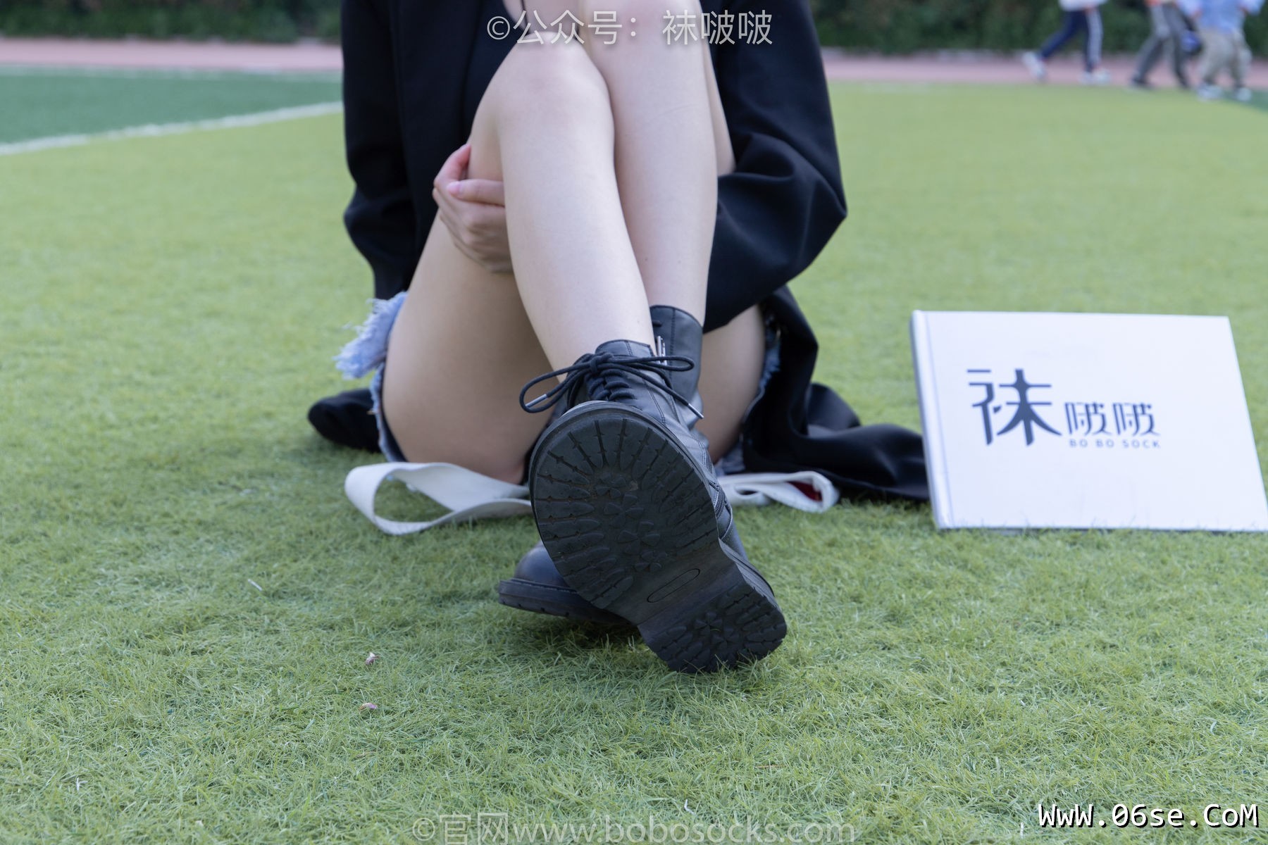 图片[116]-BoBoSocks袜啵啵 No.010 小甜豆-马丁靴、白色短棉袜、裸足[117P]-六色网