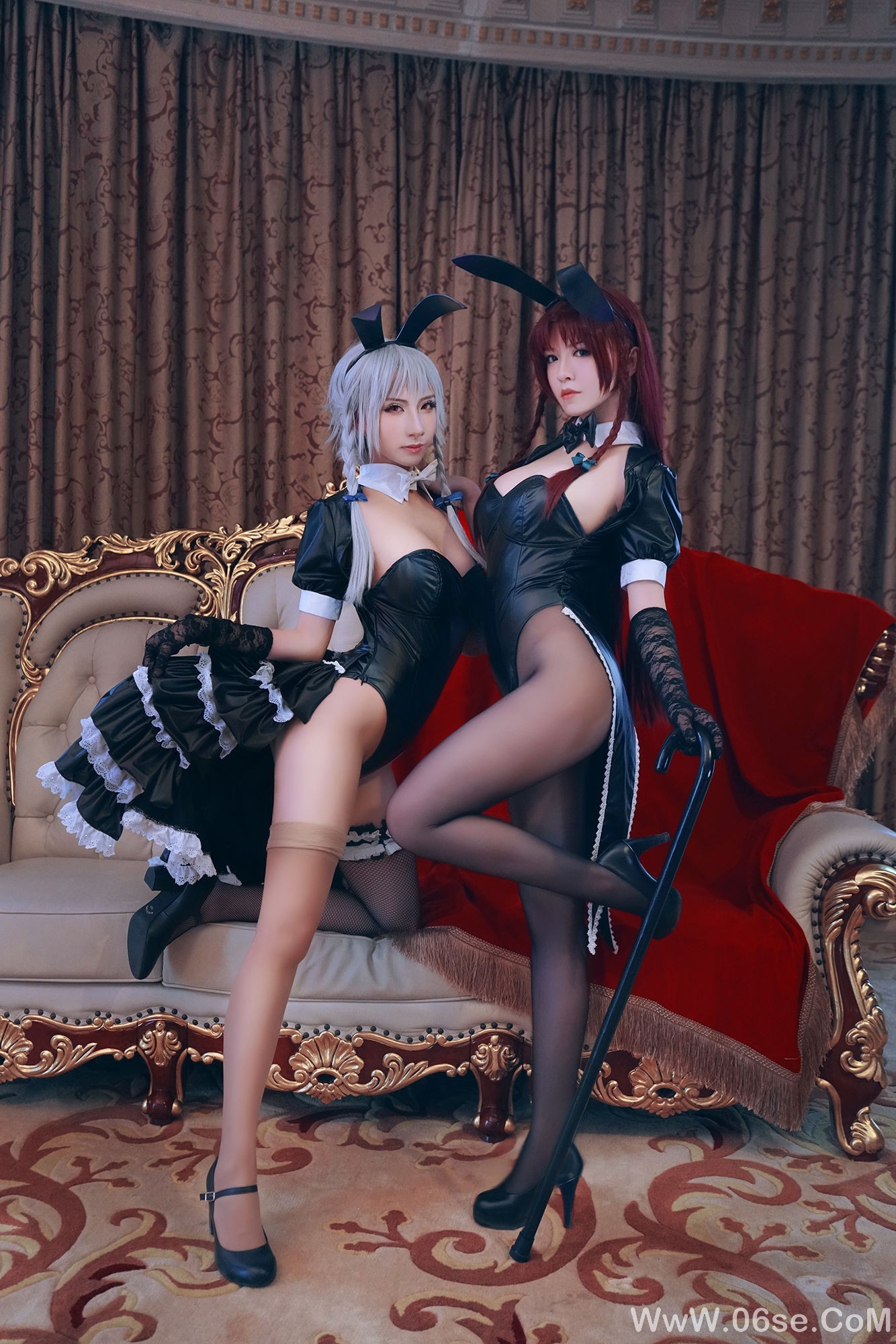 图片[29]-半半子&索索sophia 东方幻想乡兔女郎[30P]-六色网