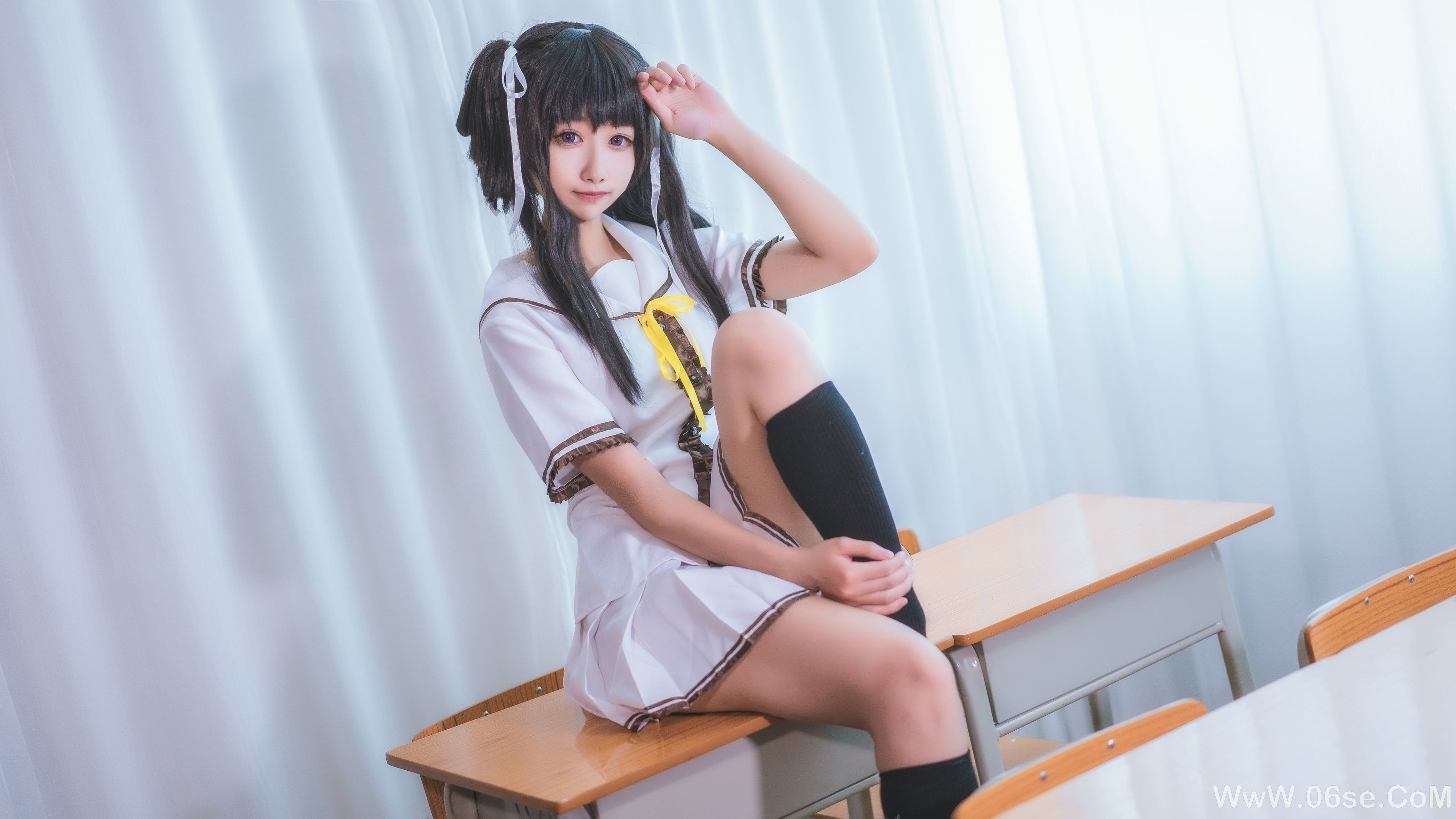 图片[12]-微博妹子Momoko葵葵 铃白[21P]-六色网