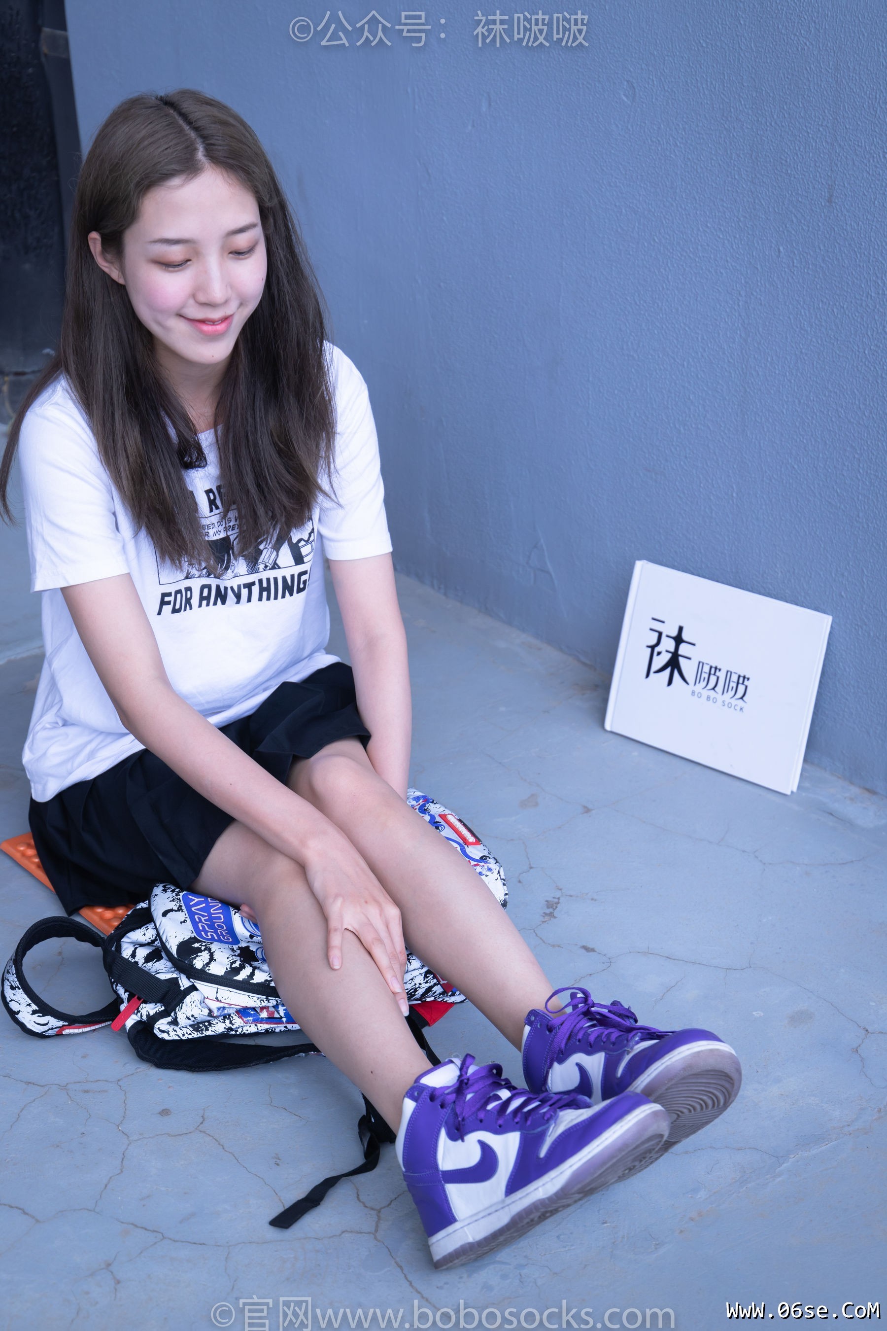 图片[23]-BoBoSocks袜啵啵 积分限定作品002 泡芙- AJ、白色棉质船袜、裸足[135P]-六色网