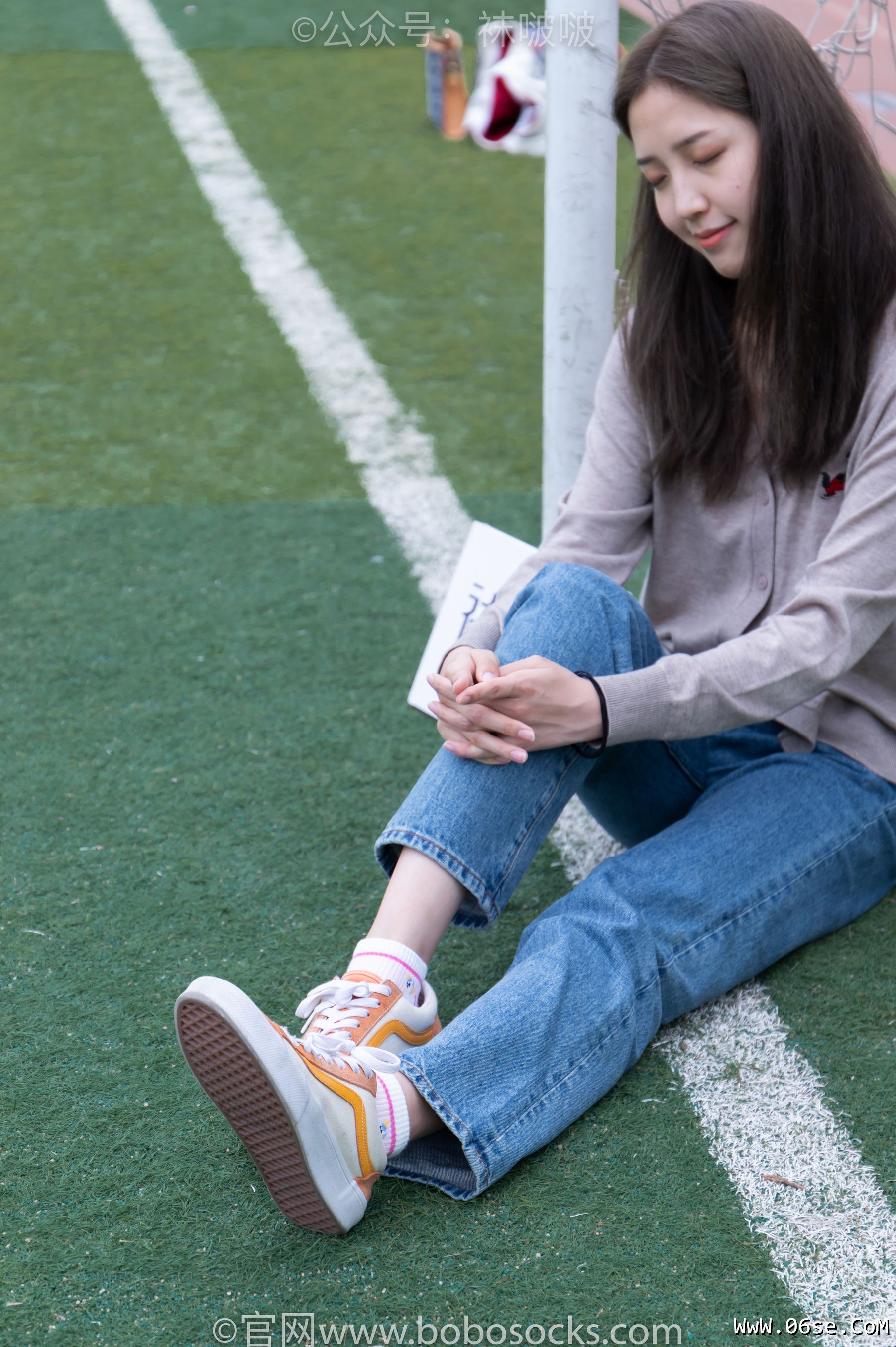 图片[127]-BoBoSocks袜啵啵 No.004 泡芙-vans帆布鞋、白棉袜、裸足[127P]-六色网