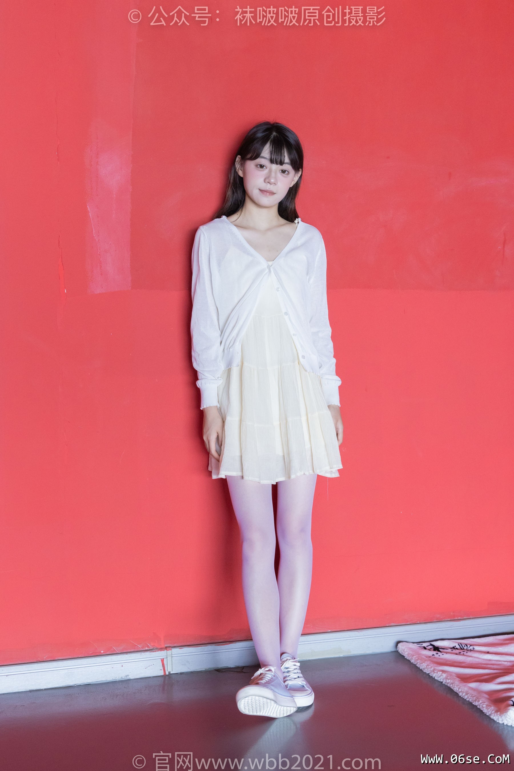 图片[102]-BoBoSocks袜啵啵 No.395 糯米 -板鞋、白丝[145P]-六色网