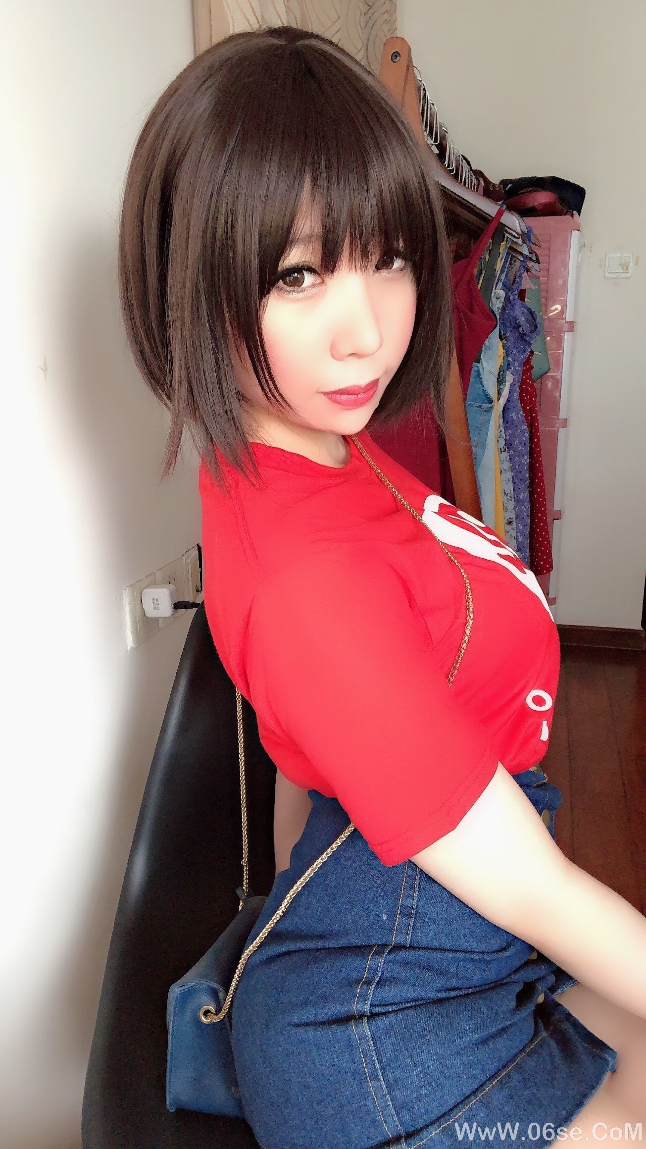 图片[46]-二次元巨乳美女鹿野希 火红诱惑[101P]-六色网