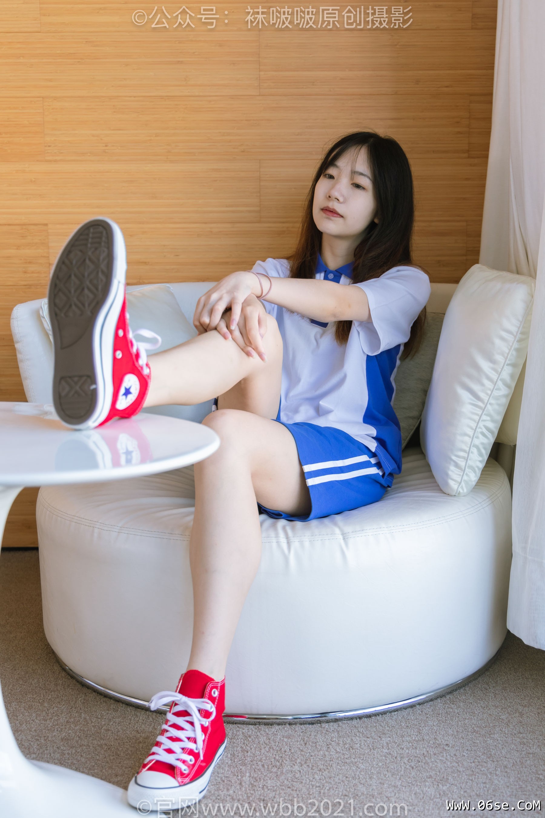图片[63]-BoBoSocks袜啵啵 No.336 小甜豆 -校服、帆布鞋、白棉袜、裸足[140P]-六色网