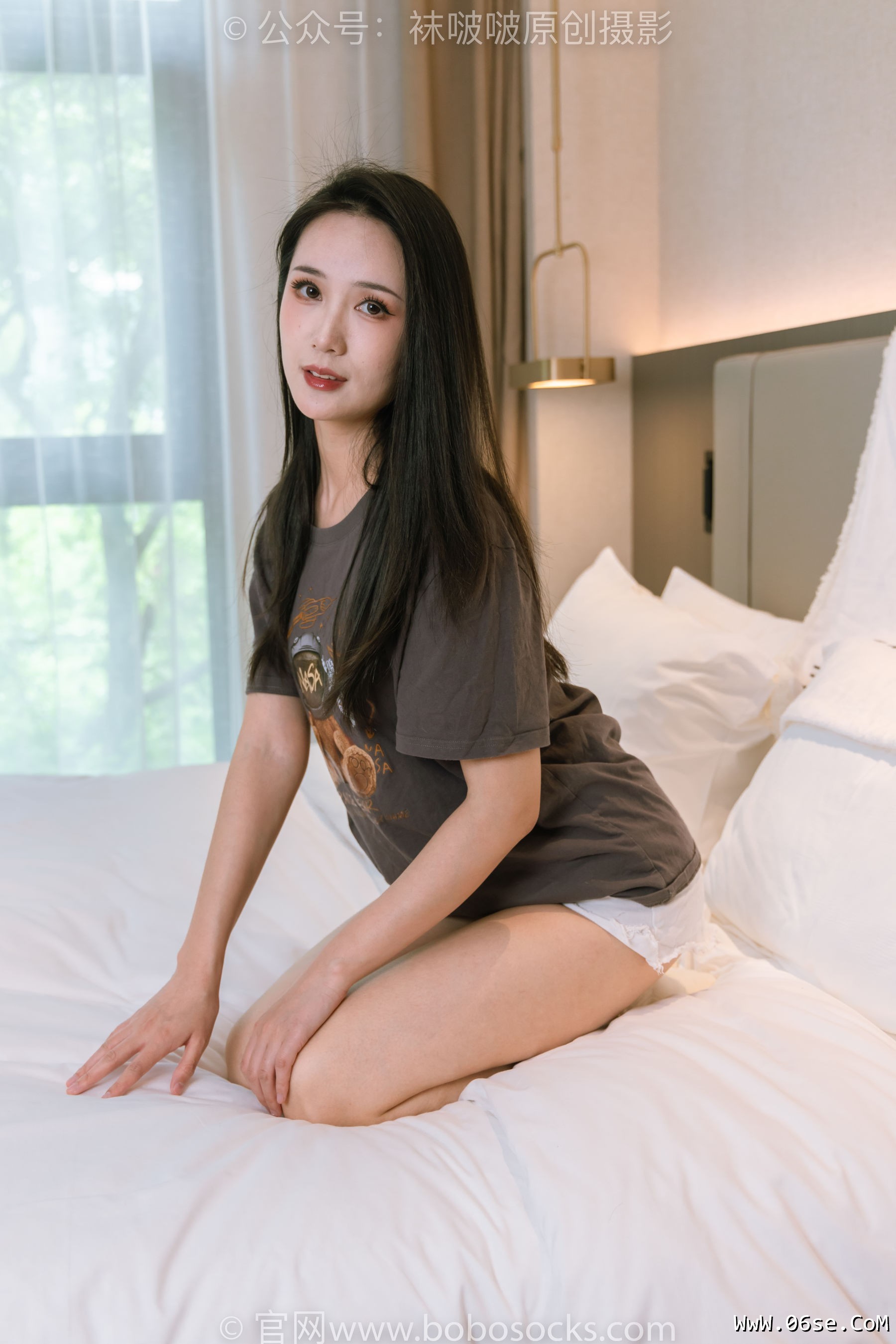 图片[110]-BoBoSocks袜啵啵 No.176 小安-运动鞋、白棉袜、裸足[139P]-六色网