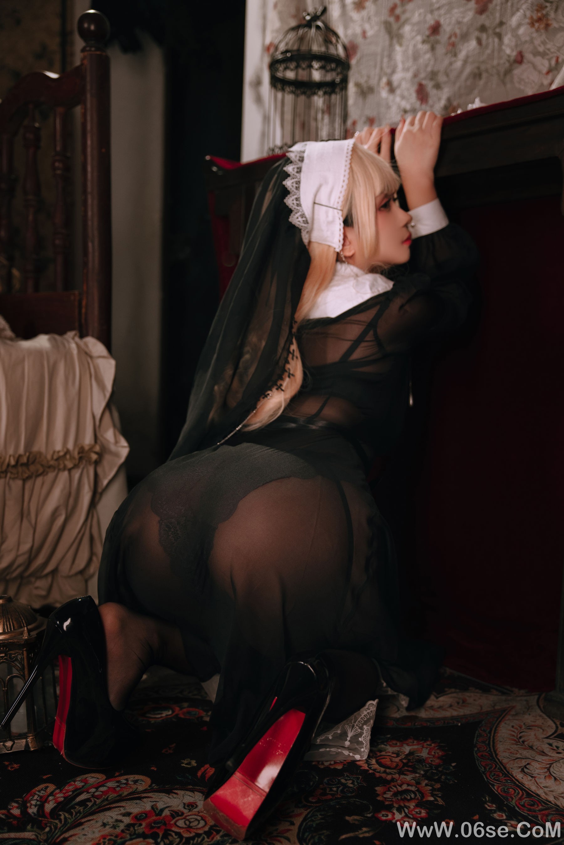 图片[23]-Cosplay日奈娇 – 禁忌修女[160P]-六色网